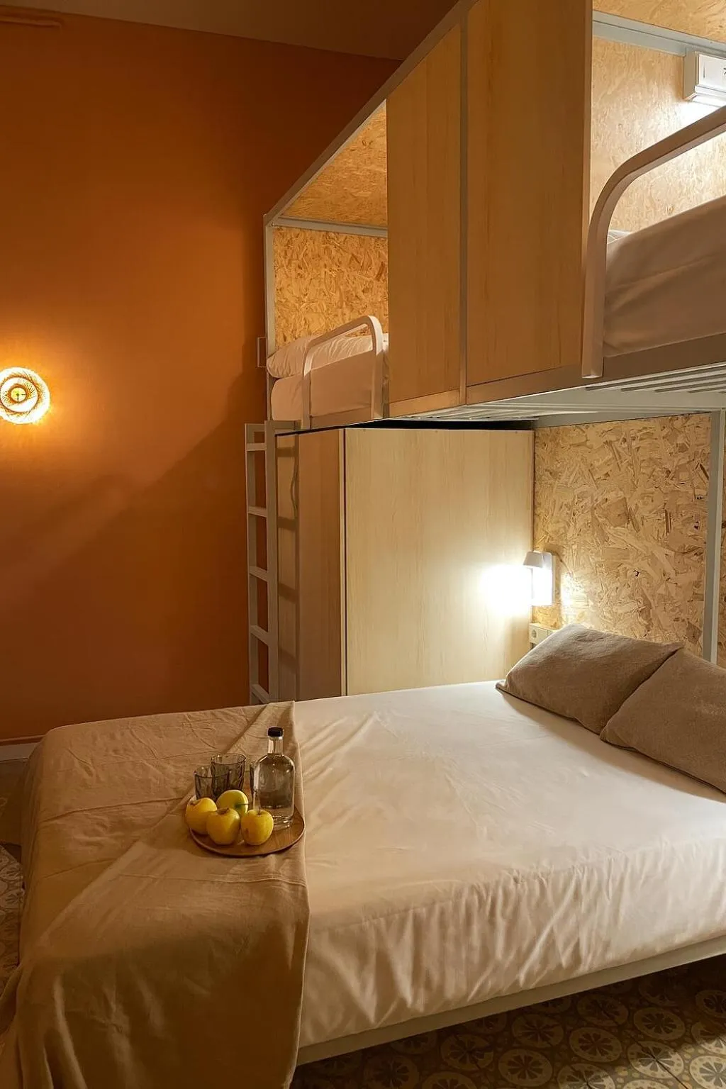 Bed in The Loft House Barcelona