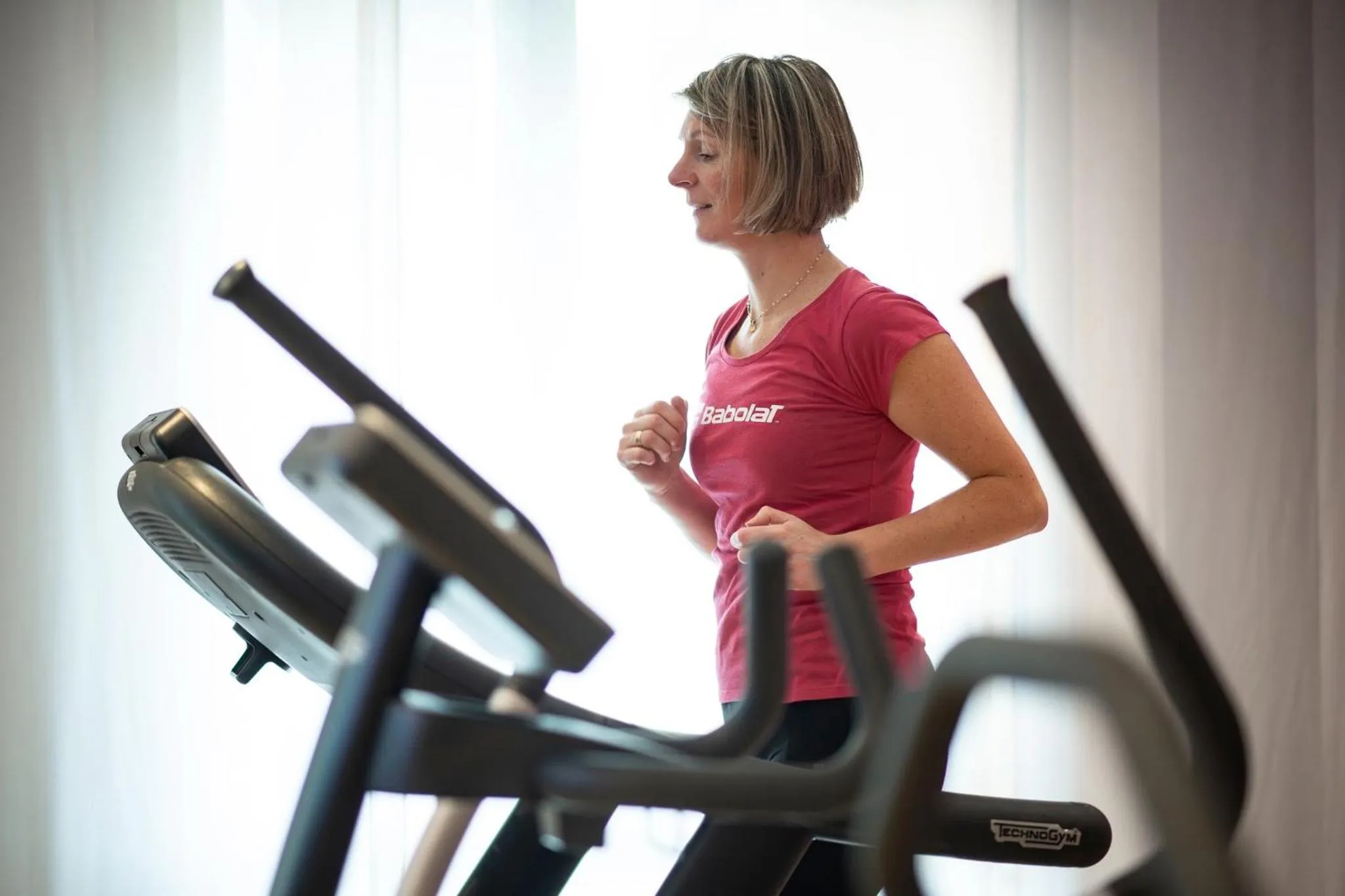 Fitness centre/facilities in Kyriad Prestige Saint-Malo