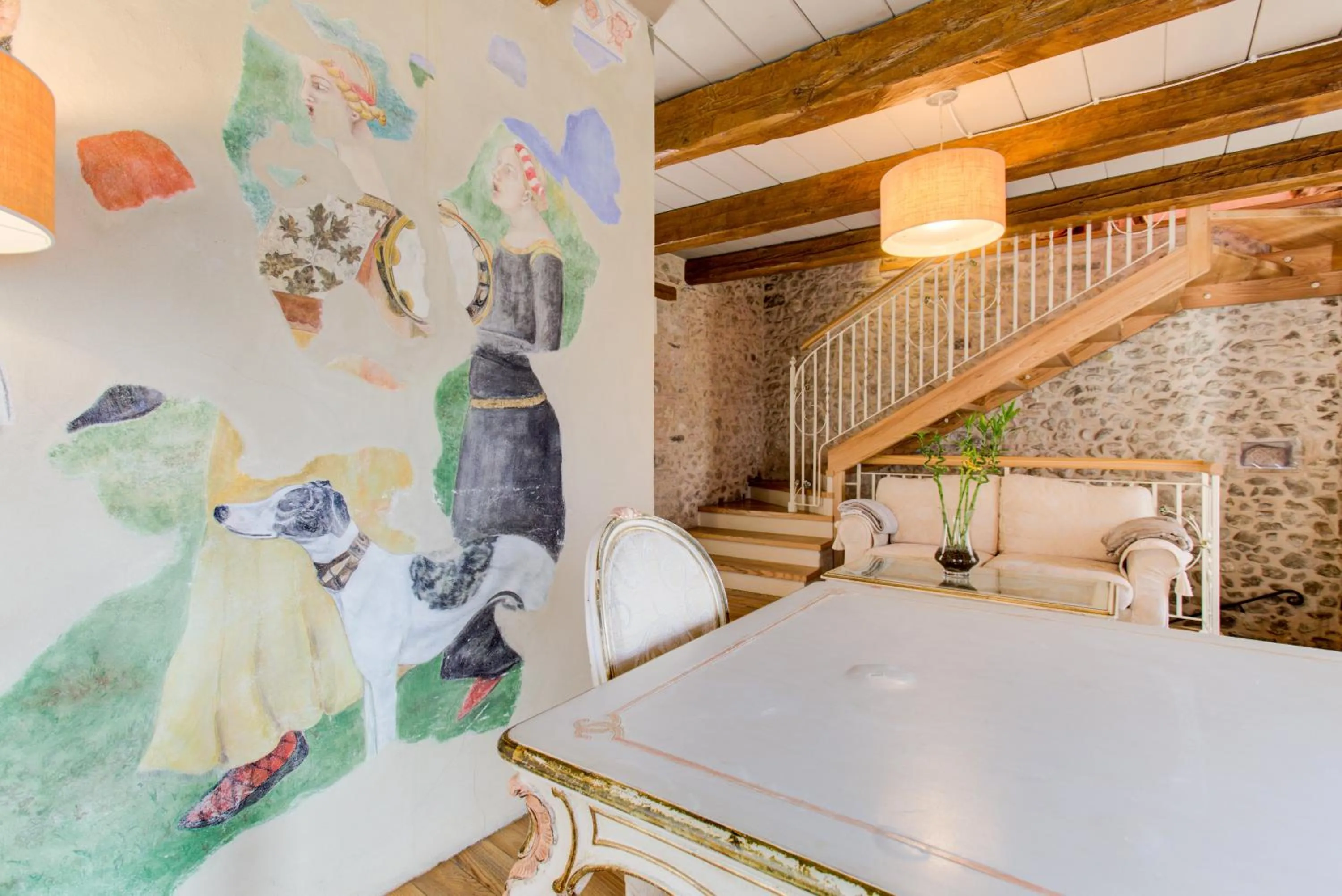 Living room, Bed in Oste del Castello Wellness & Bike Hotel