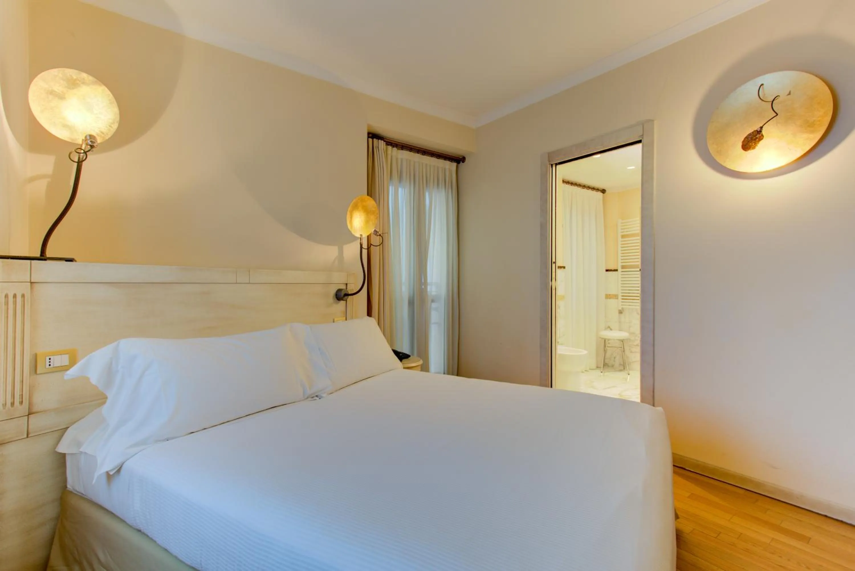 Bedroom, Bed in Oste del Castello Wellness & Bike Hotel