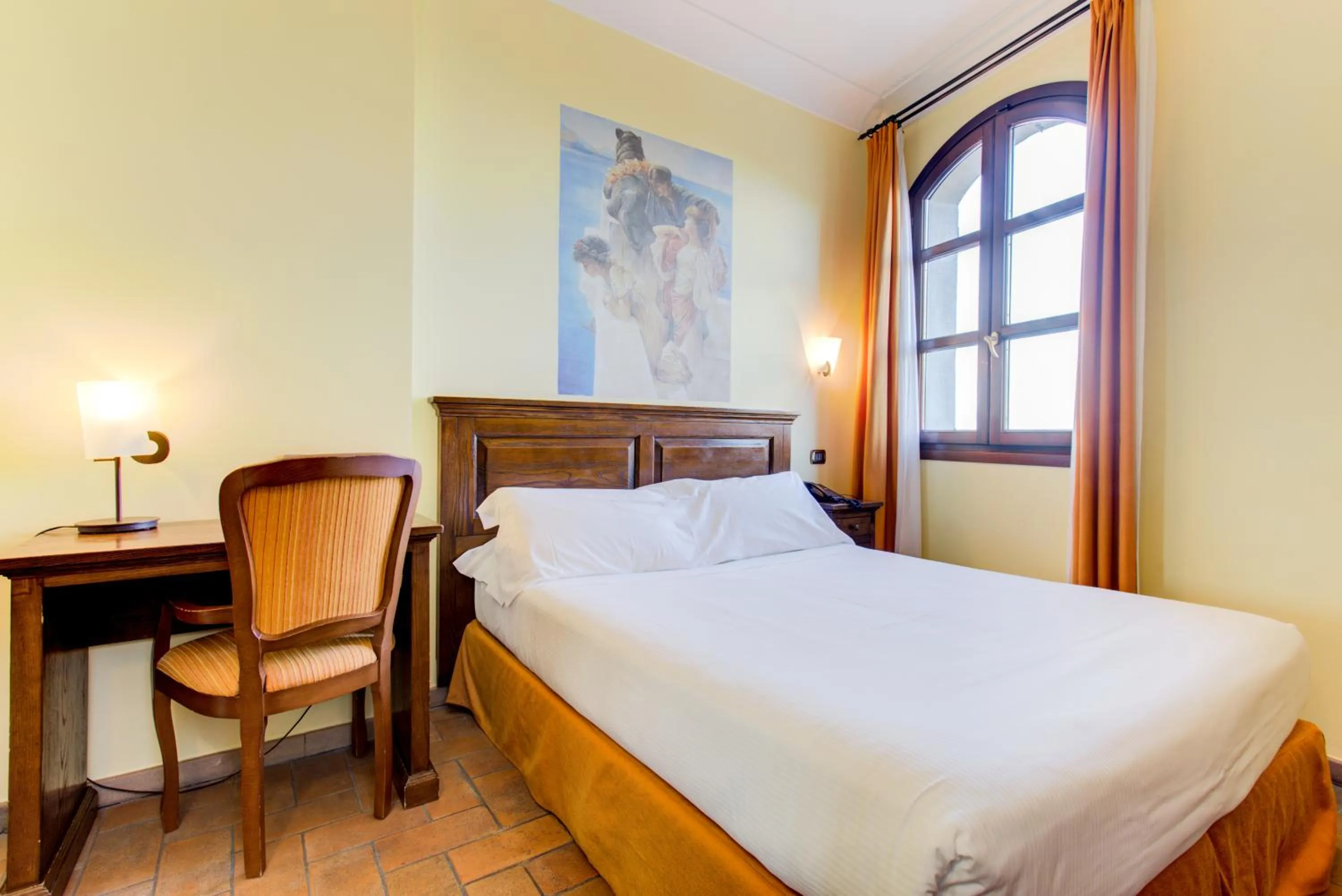 Bedroom, Bed in Oste del Castello Wellness & Bike Hotel