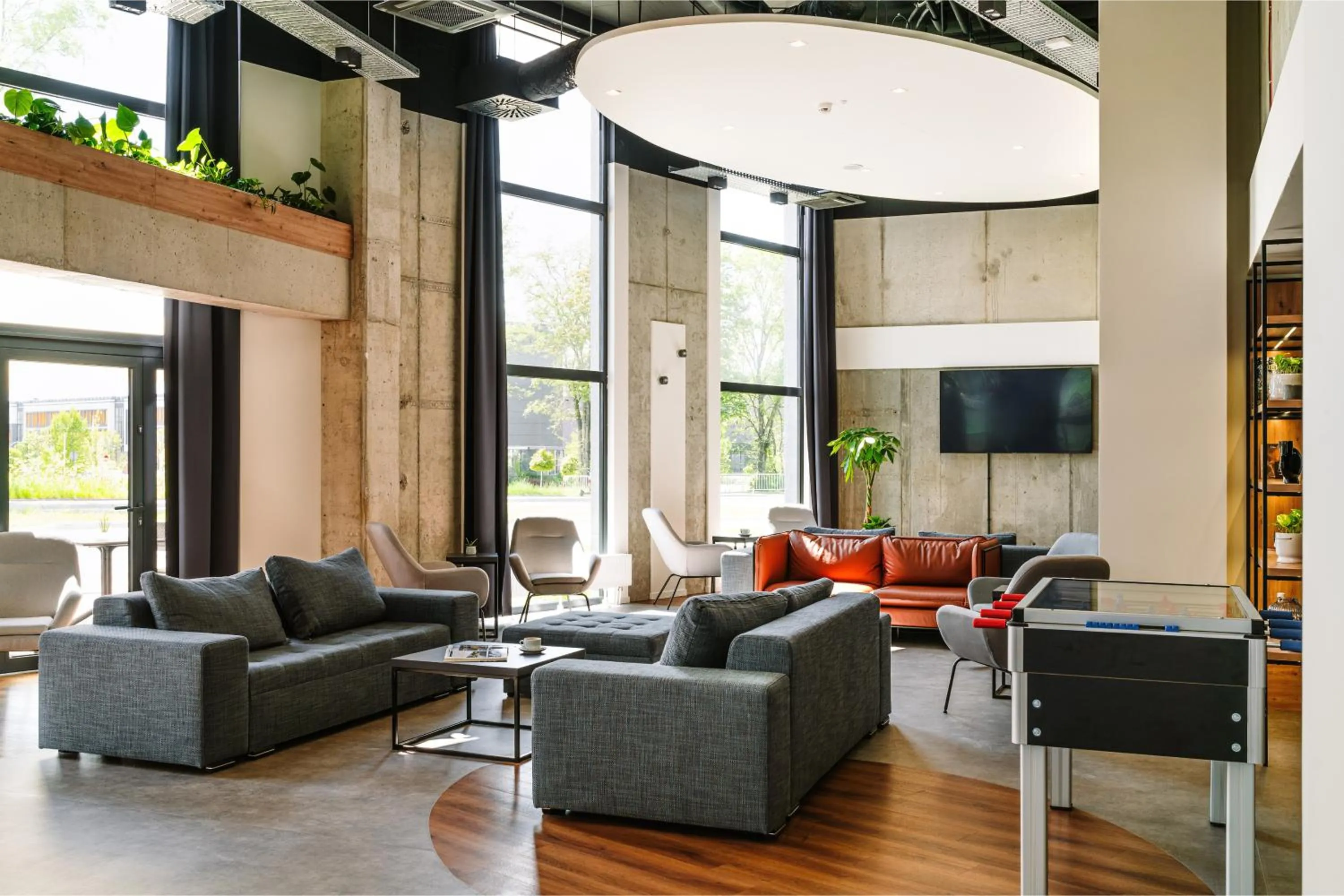 Communal lounge/ TV room in Hotel Convictus Cracovia for business & travellers