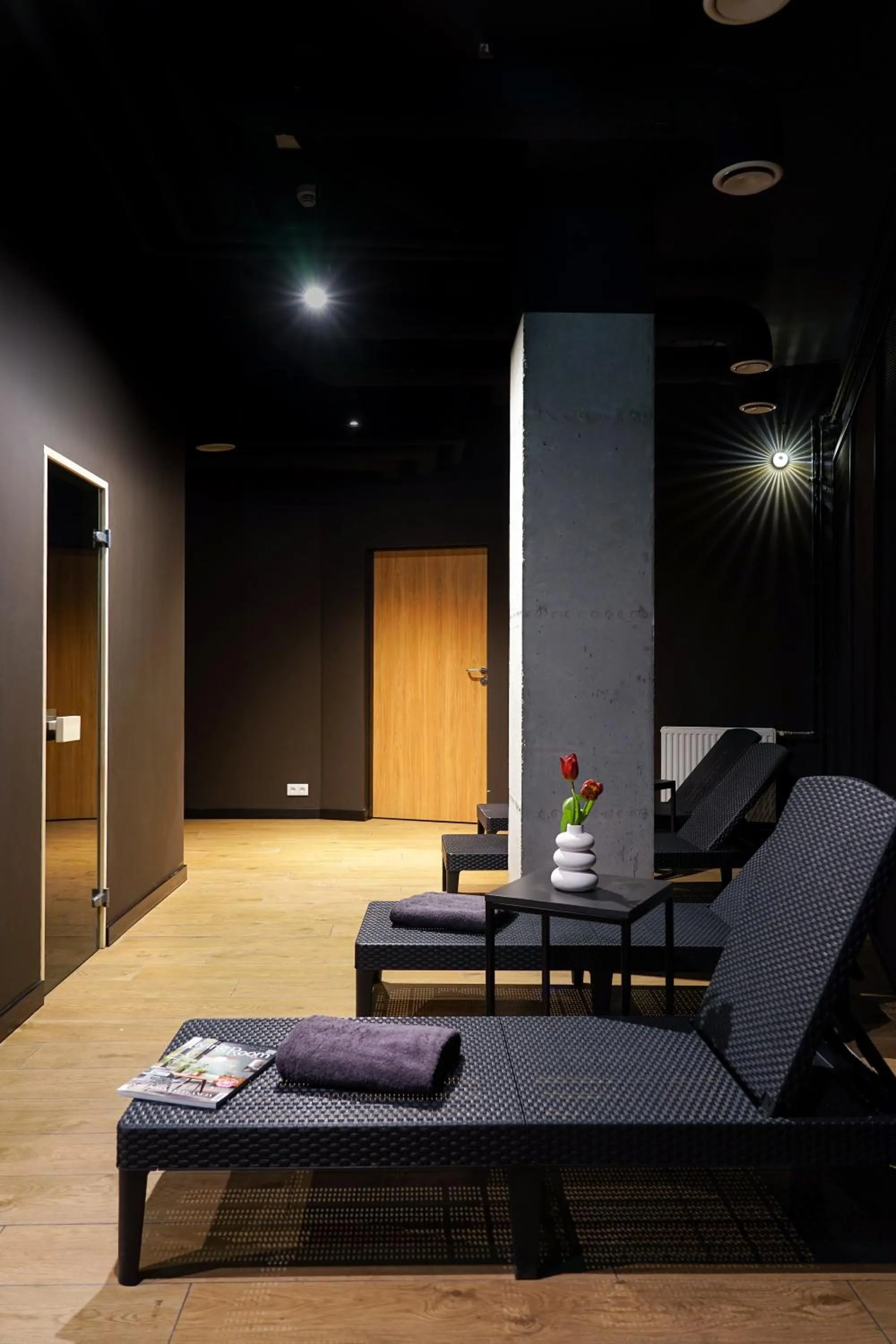 Sauna in Hotel Convictus Cracovia for business & travellers