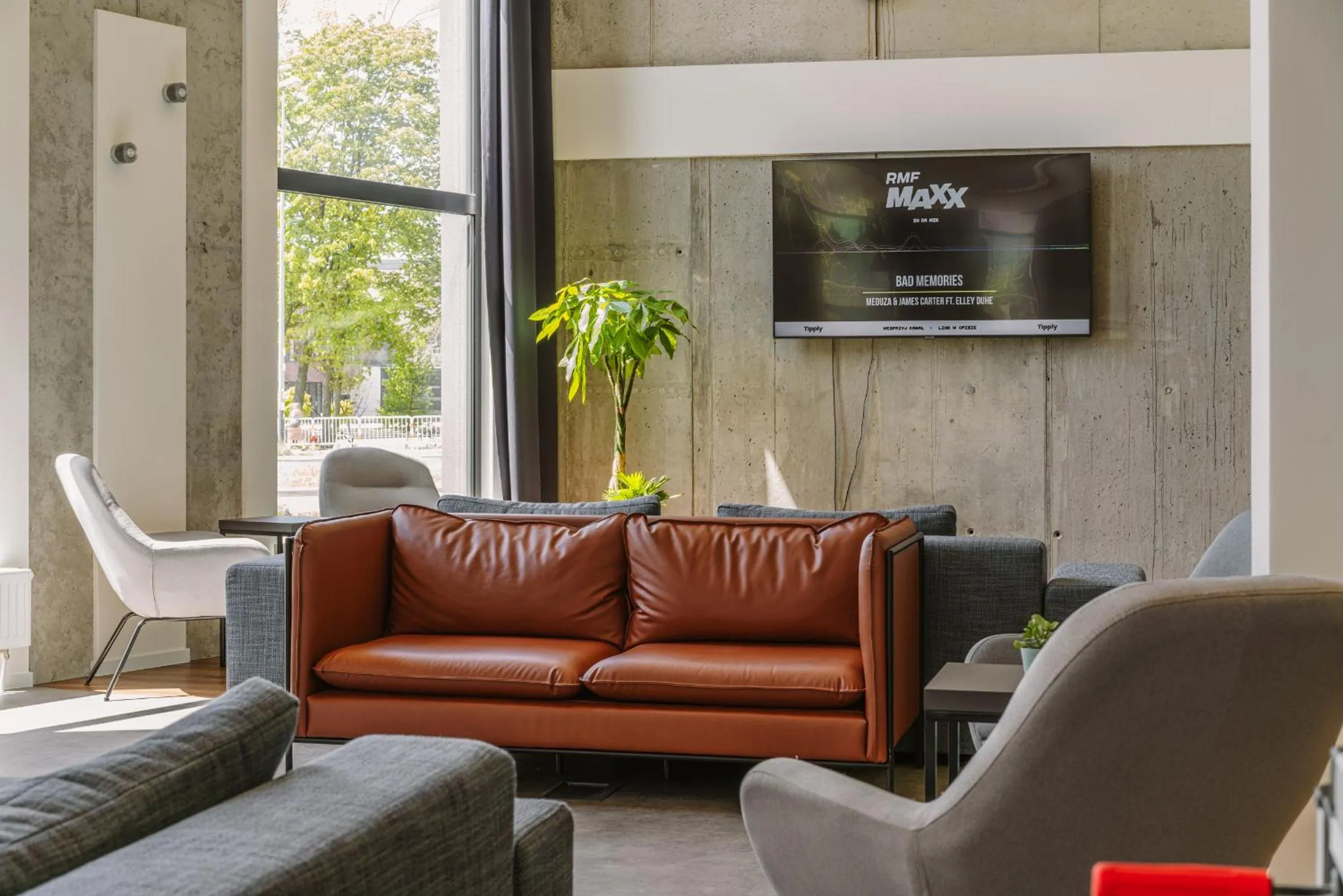 Communal lounge/ TV room in Hotel Convictus Cracovia for business & travellers