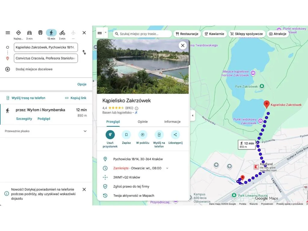 Nearby landmark in Hotel Convictus Cracovia for business & travellers