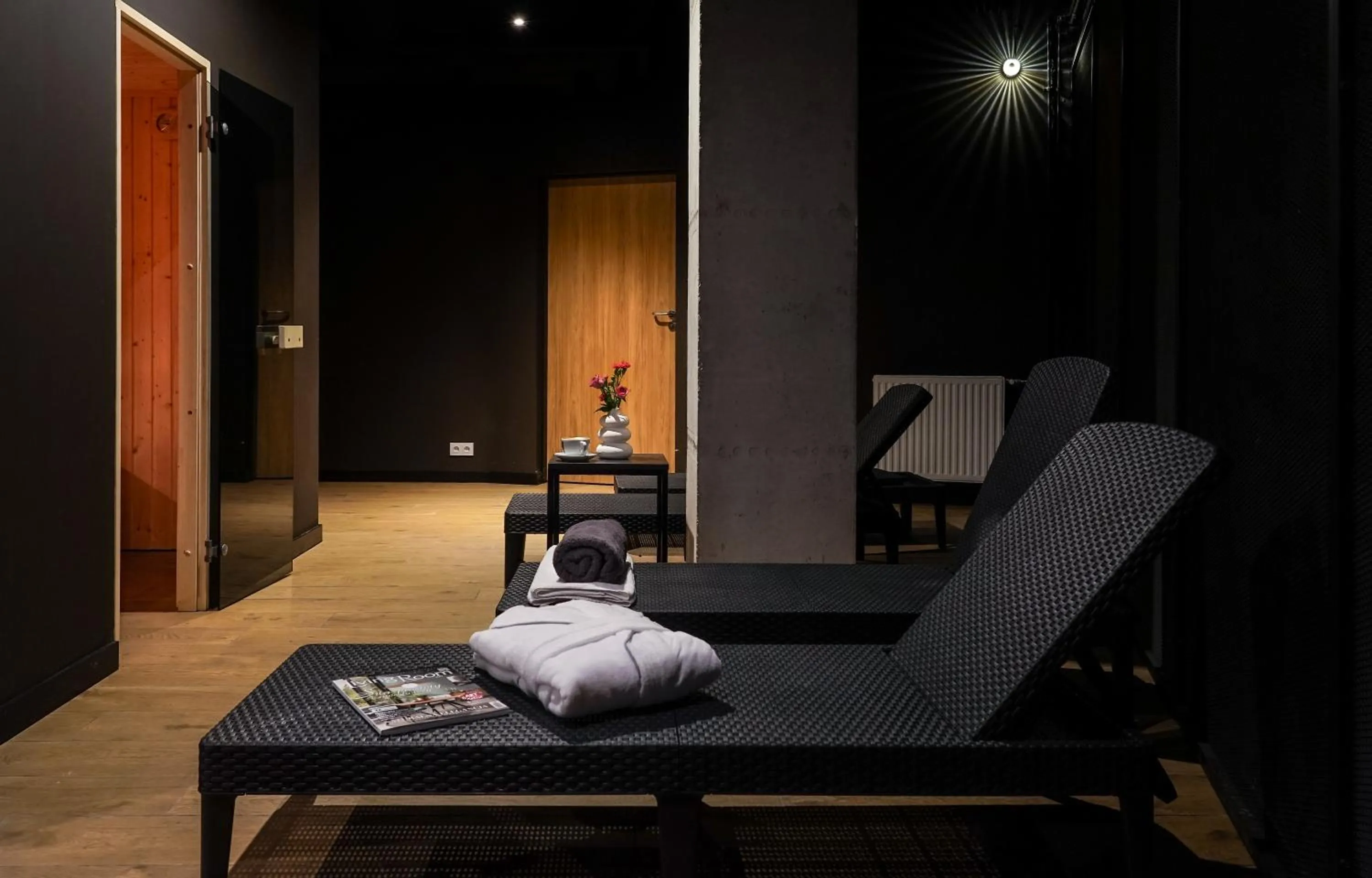 Sauna in Hotel Convictus Cracovia for business & travellers