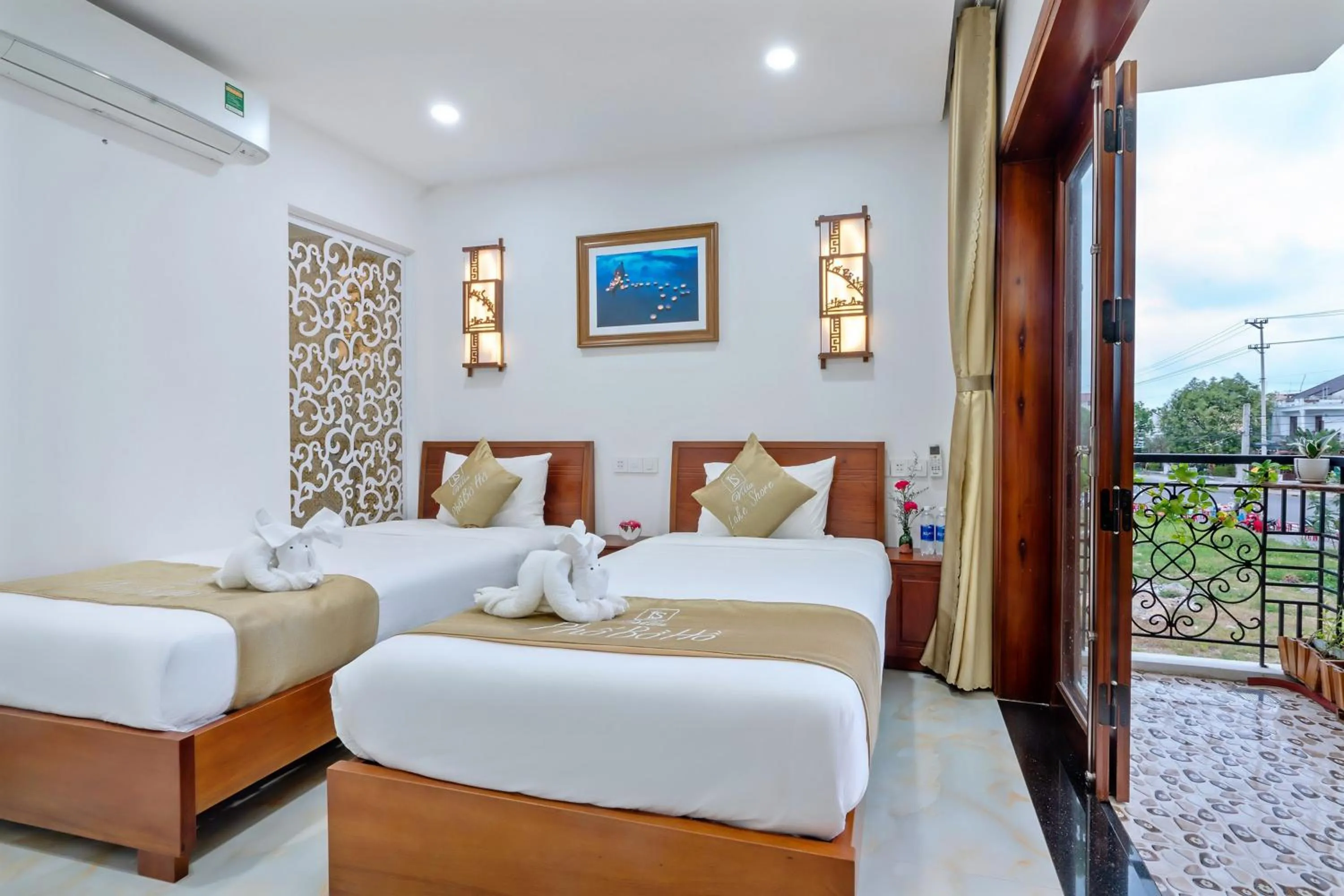 Balcony/Terrace in Villa Lake Shore Hoi An