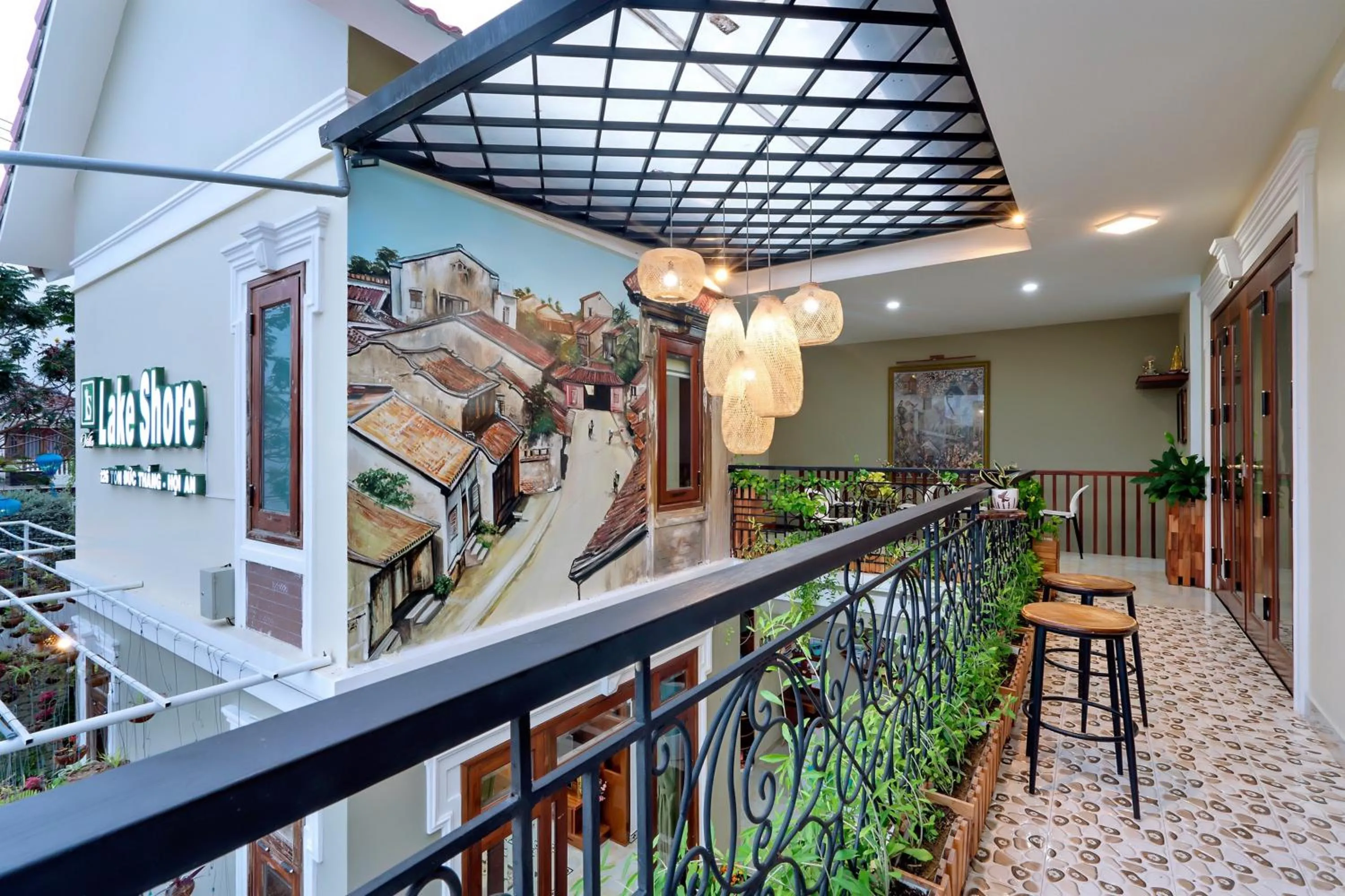 Patio in Villa Lake Shore Hoi An