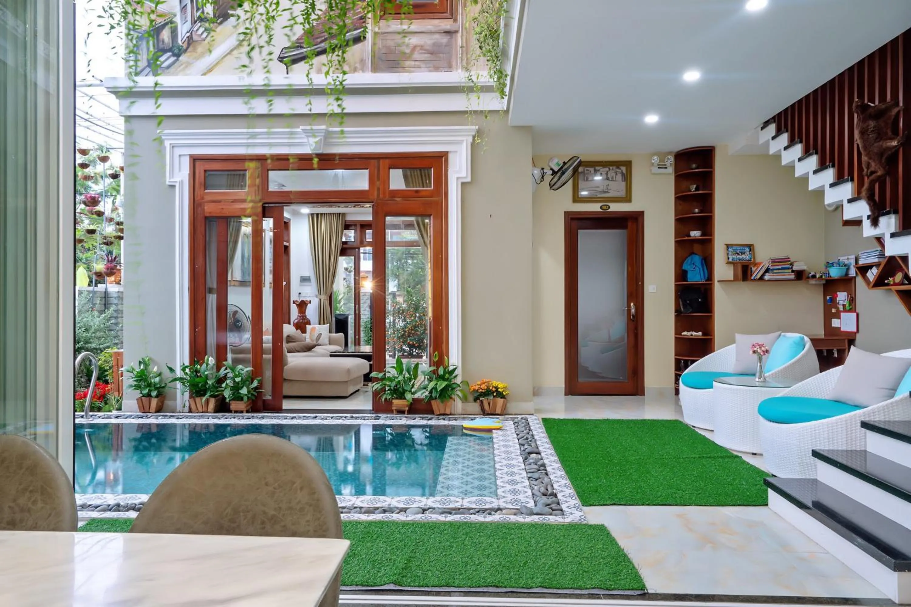 Living room in Villa Lake Shore Hoi An