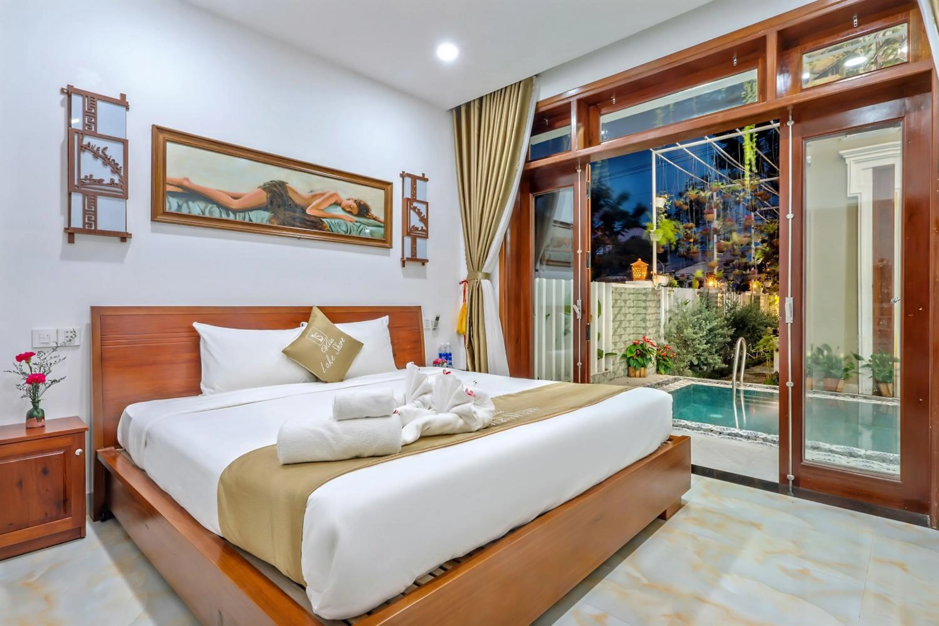 Pool view in Villa Lake Shore Hoi An