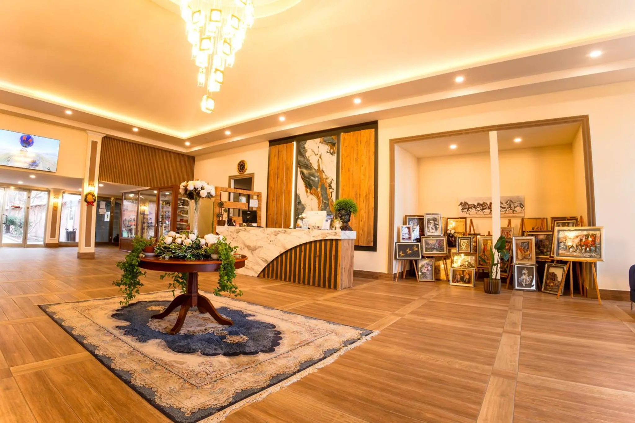 Lobby or reception in Continent Hotel Kapadokus Thermal