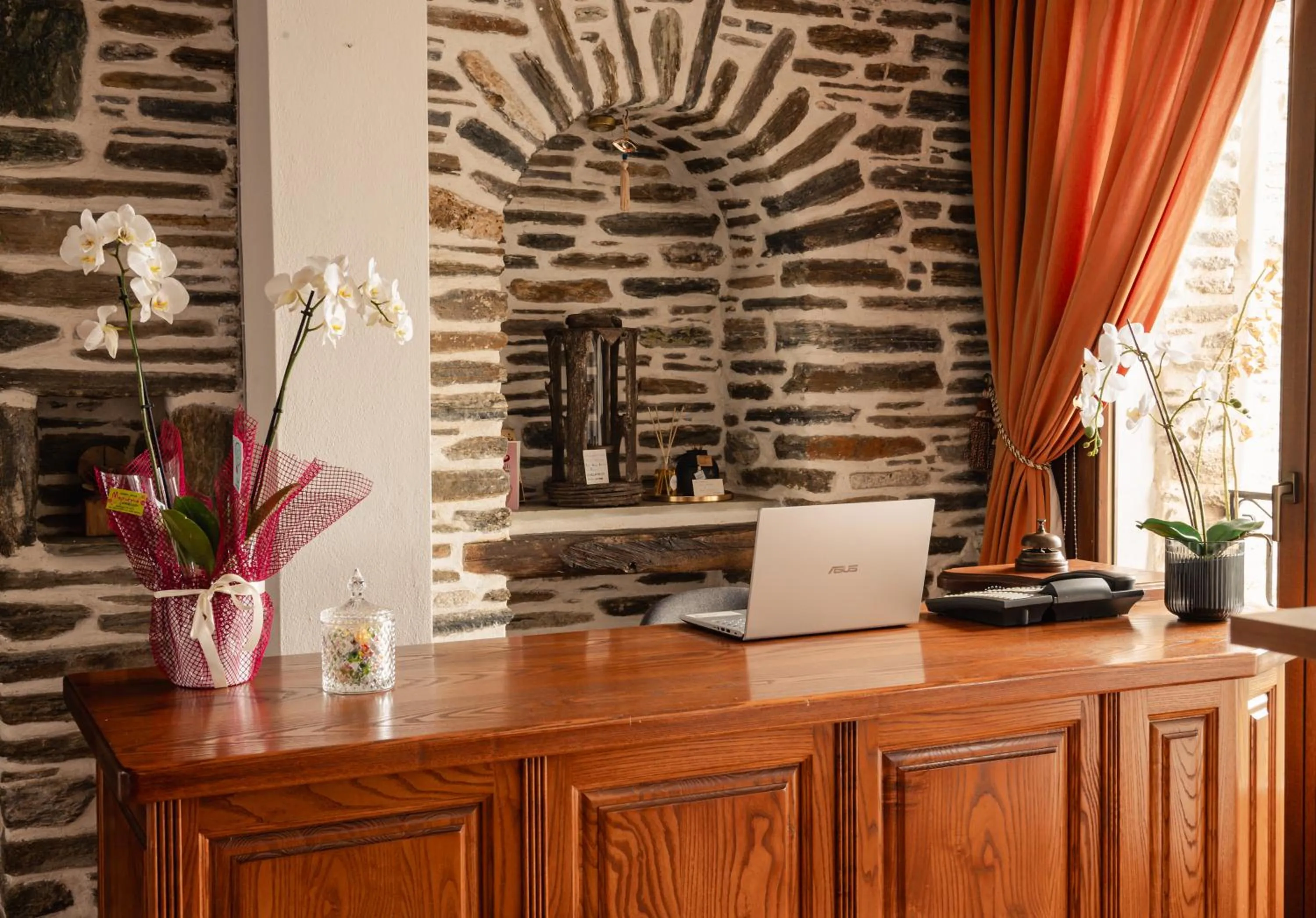 Lobby or reception in Archontiko Anemos