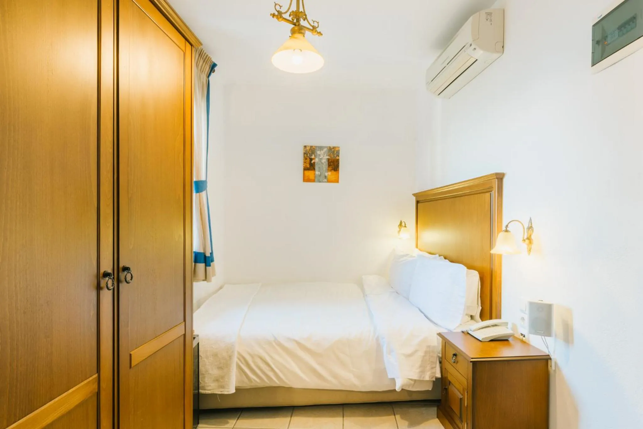 Bedroom, Bed in Archontiko Anemos