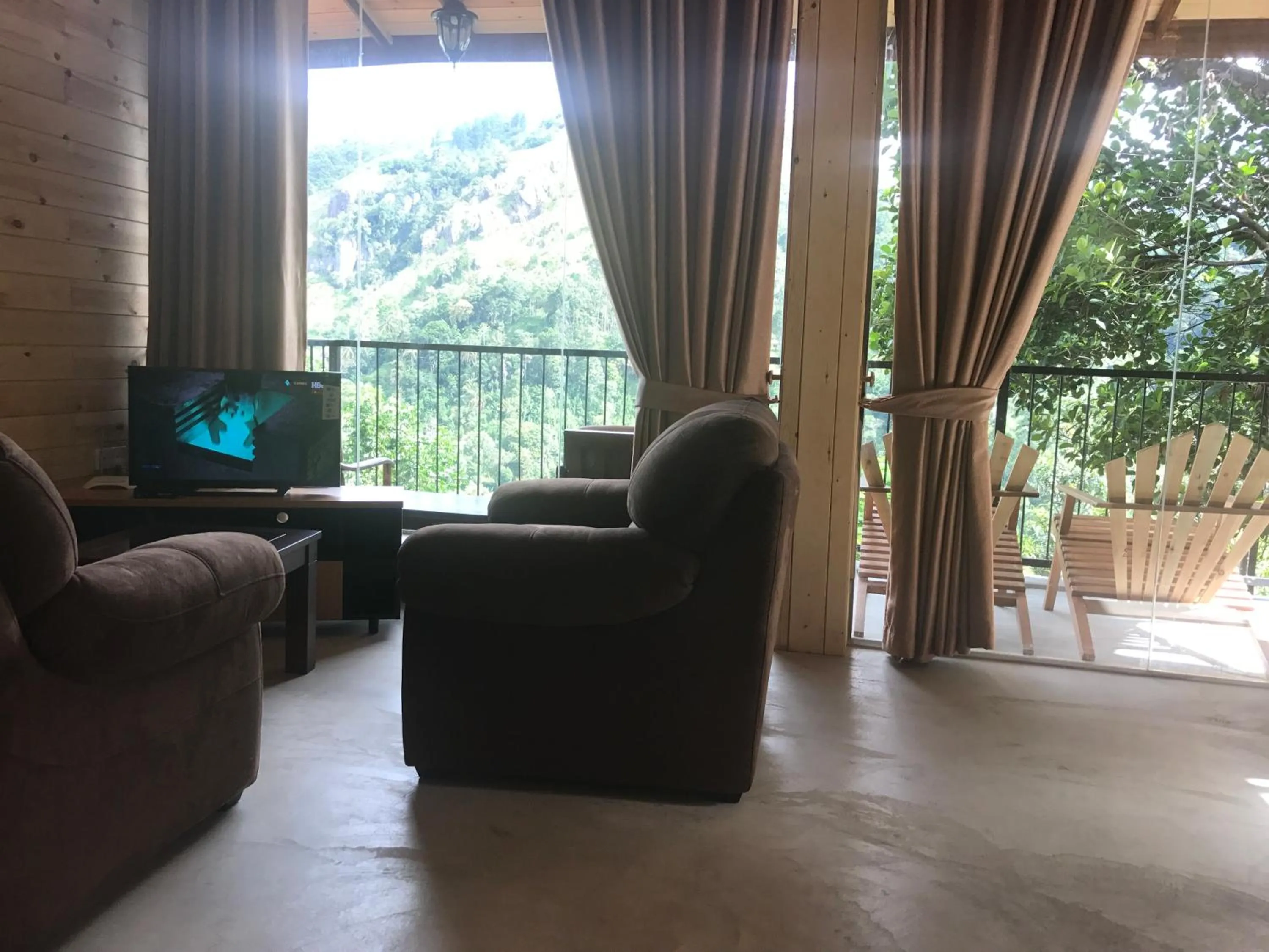 Living room in Country Homes