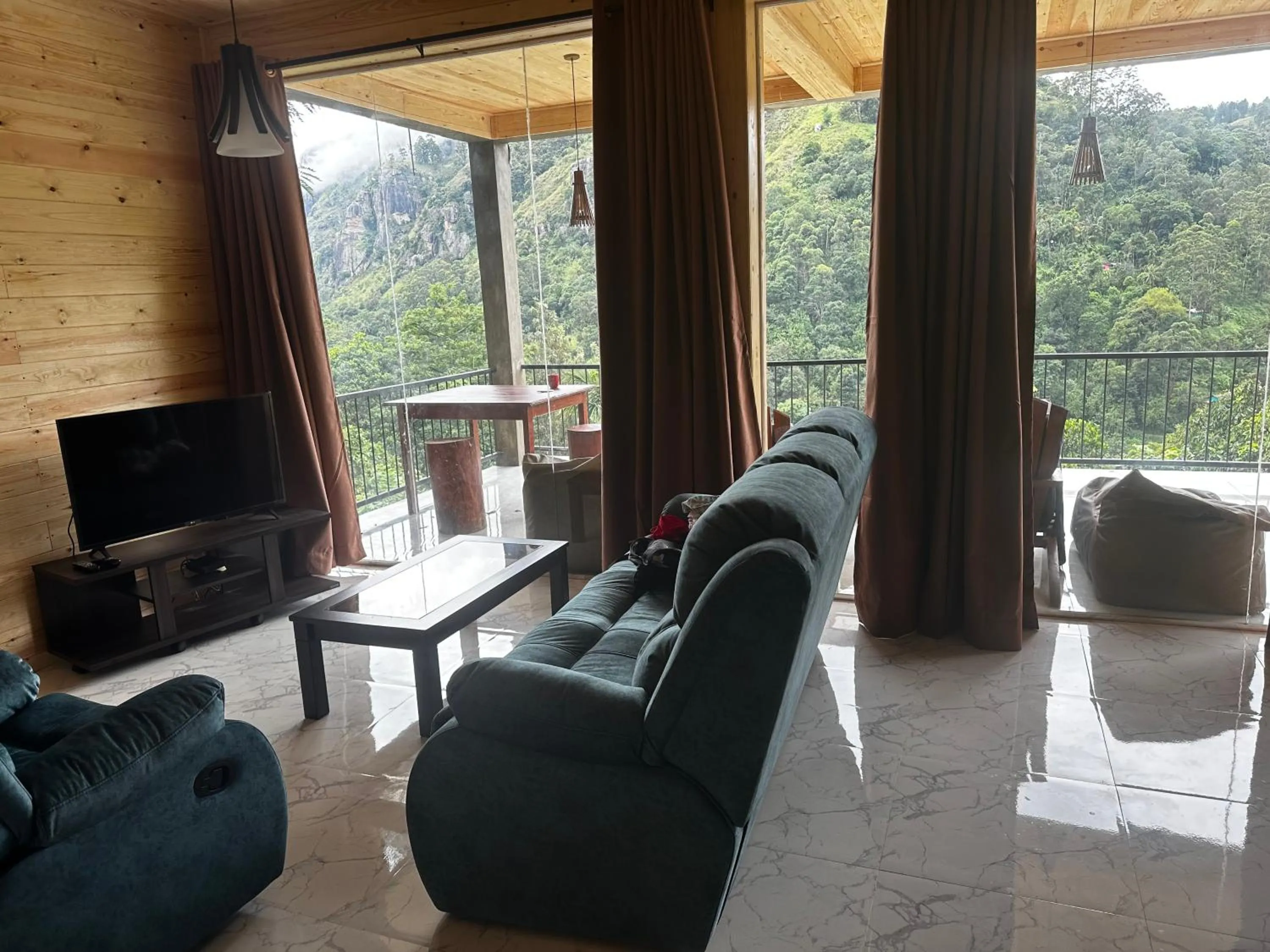 Living room in Country Homes