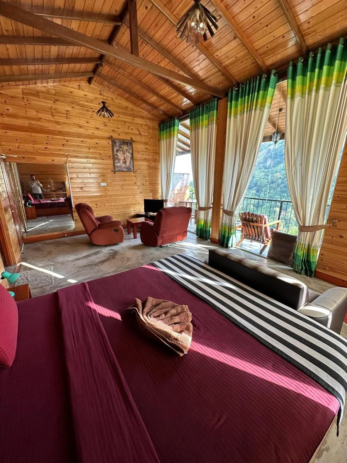 Living room in Country Homes