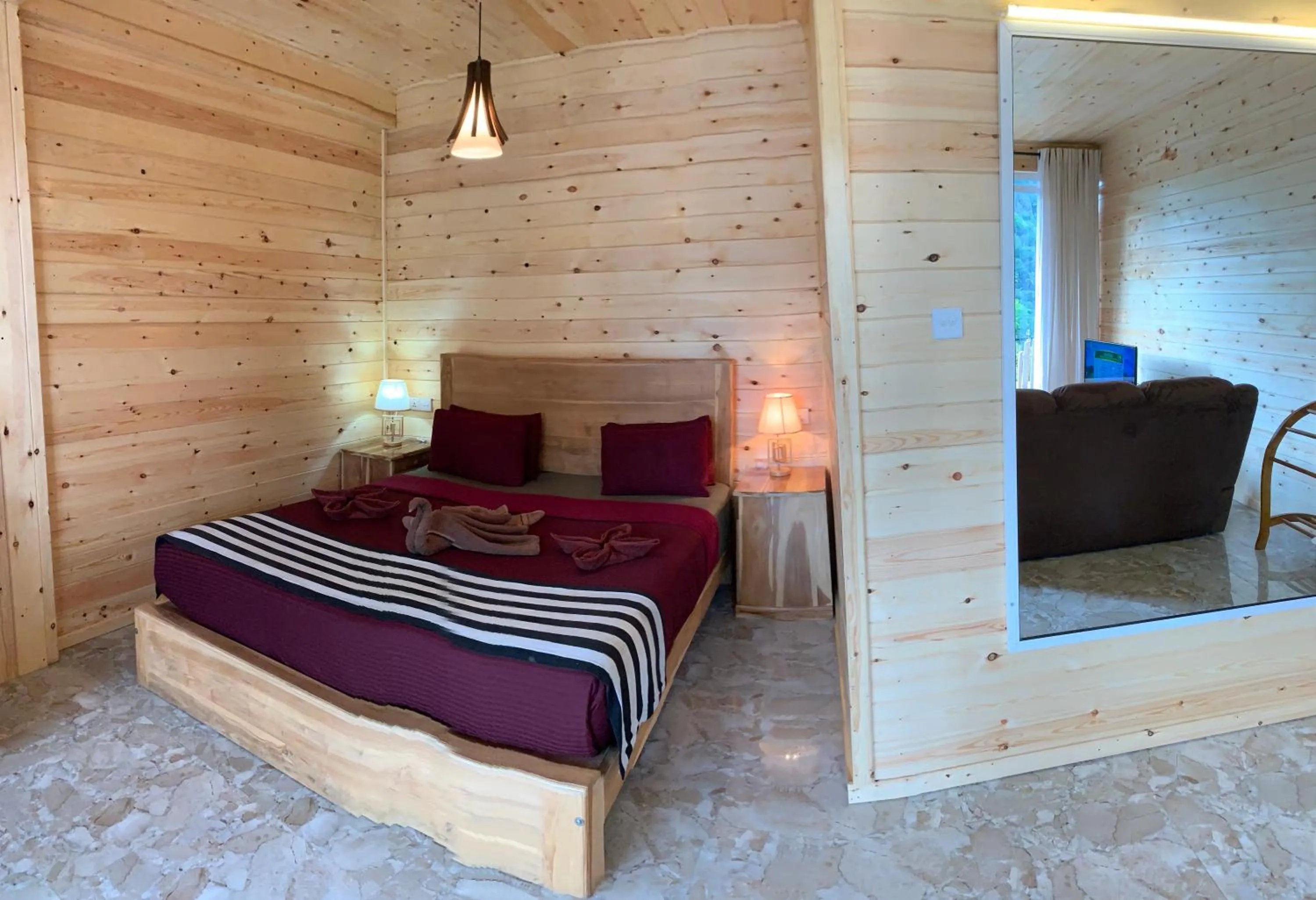 Bedroom, Bed in Country Homes