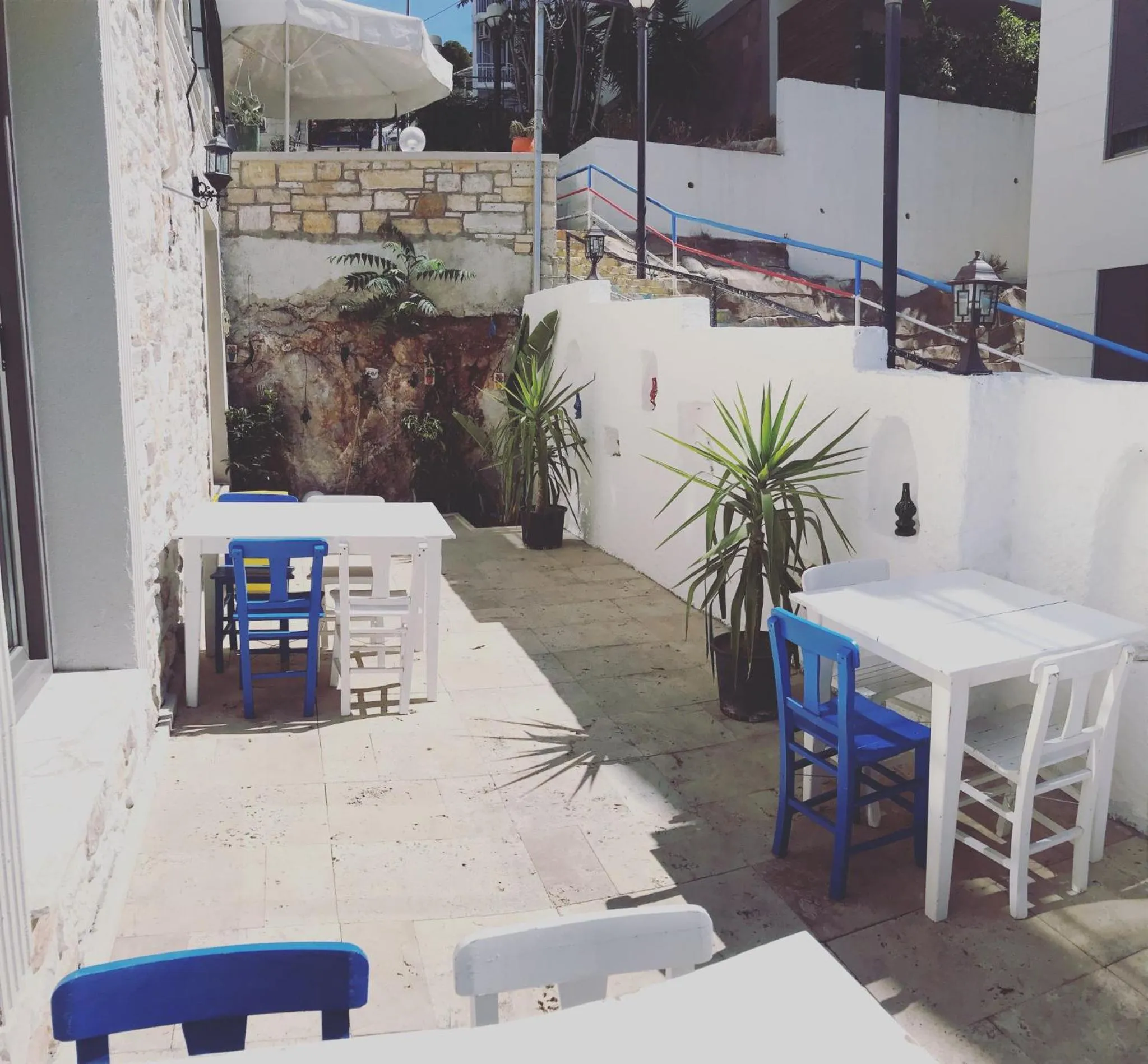 Balcony/Terrace in Eva Otel Çeşme