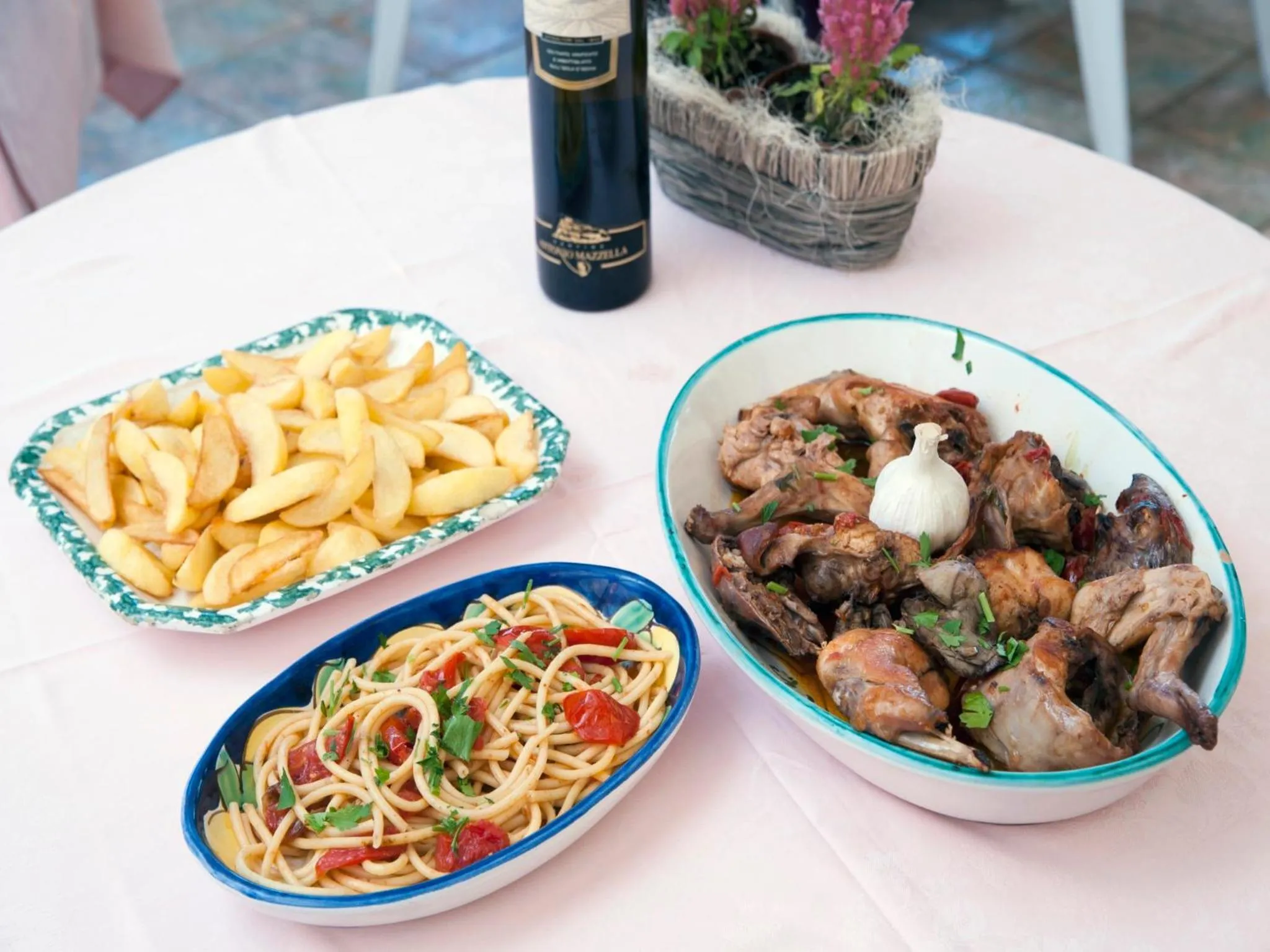 Food and drinks in Hotel Giardino Delle Ninfe E La Fenice