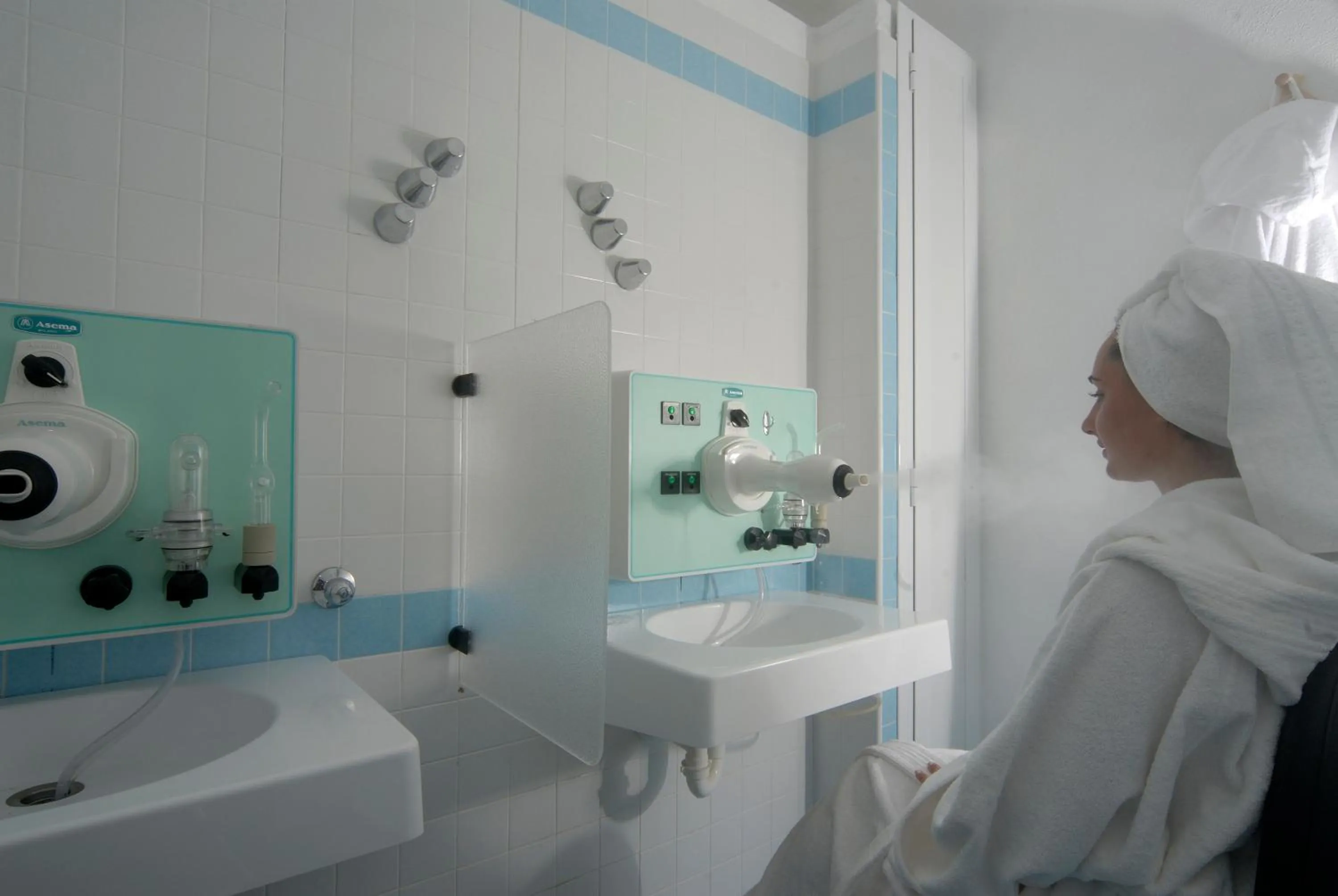 Spa and wellness centre/facilities in Hotel Giardino Delle Ninfe E La Fenice