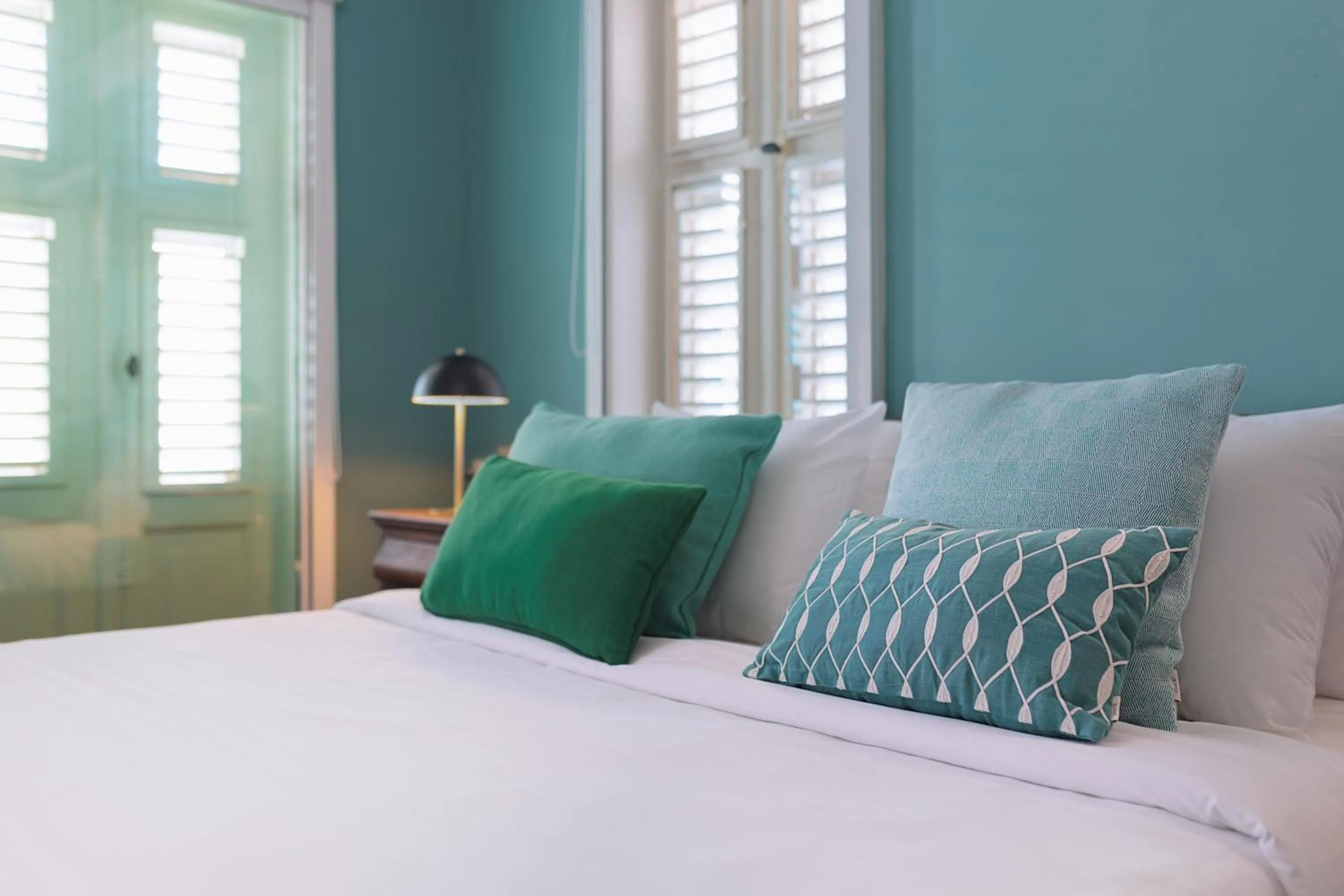 Bed in Kura Botanica Hotel