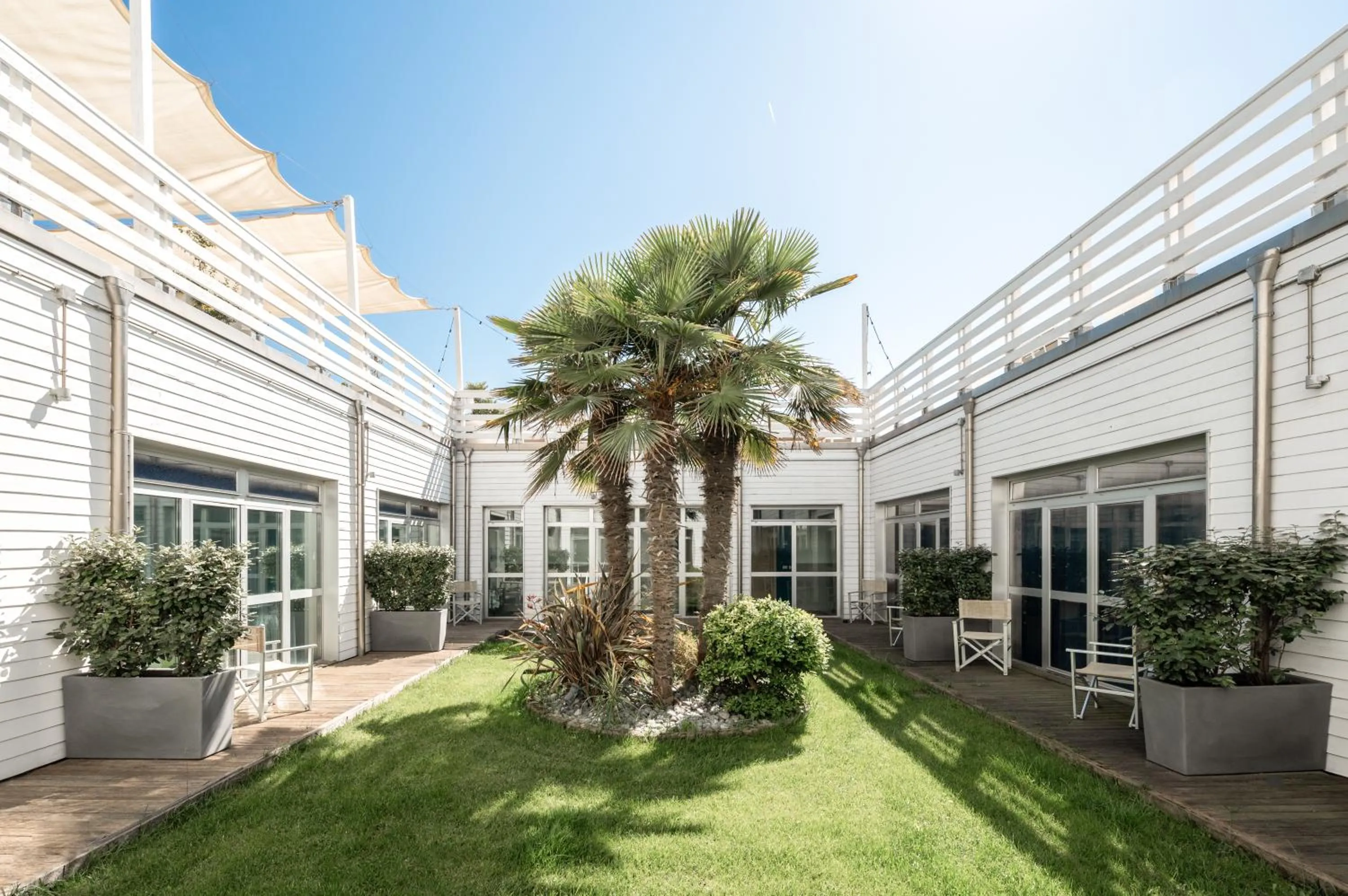 Garden view in Terme Beach Resort