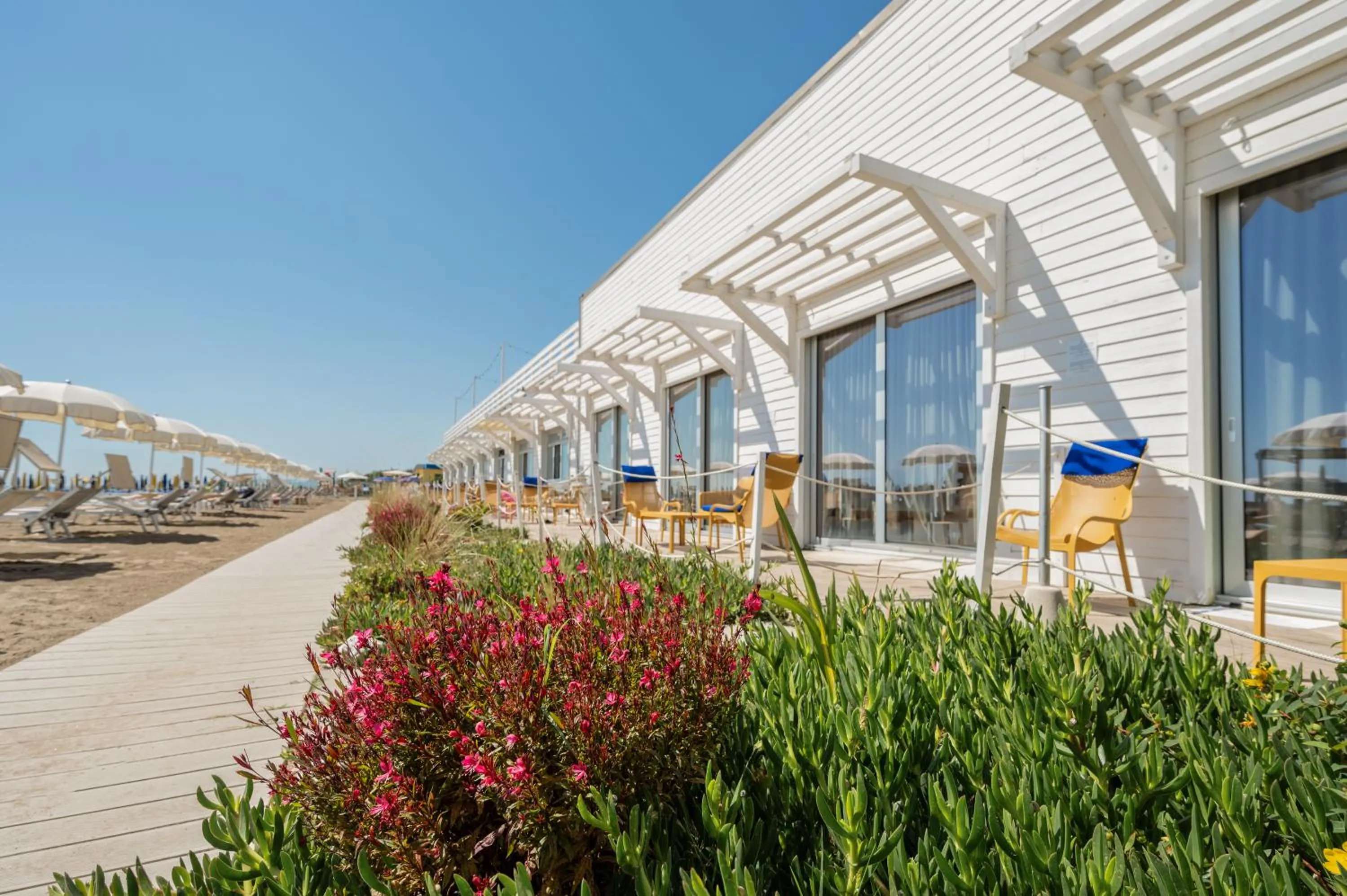 Patio in Terme Beach Resort