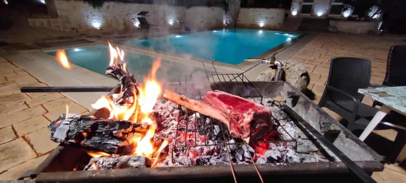 BBQ facilities in Casolare Lodedo