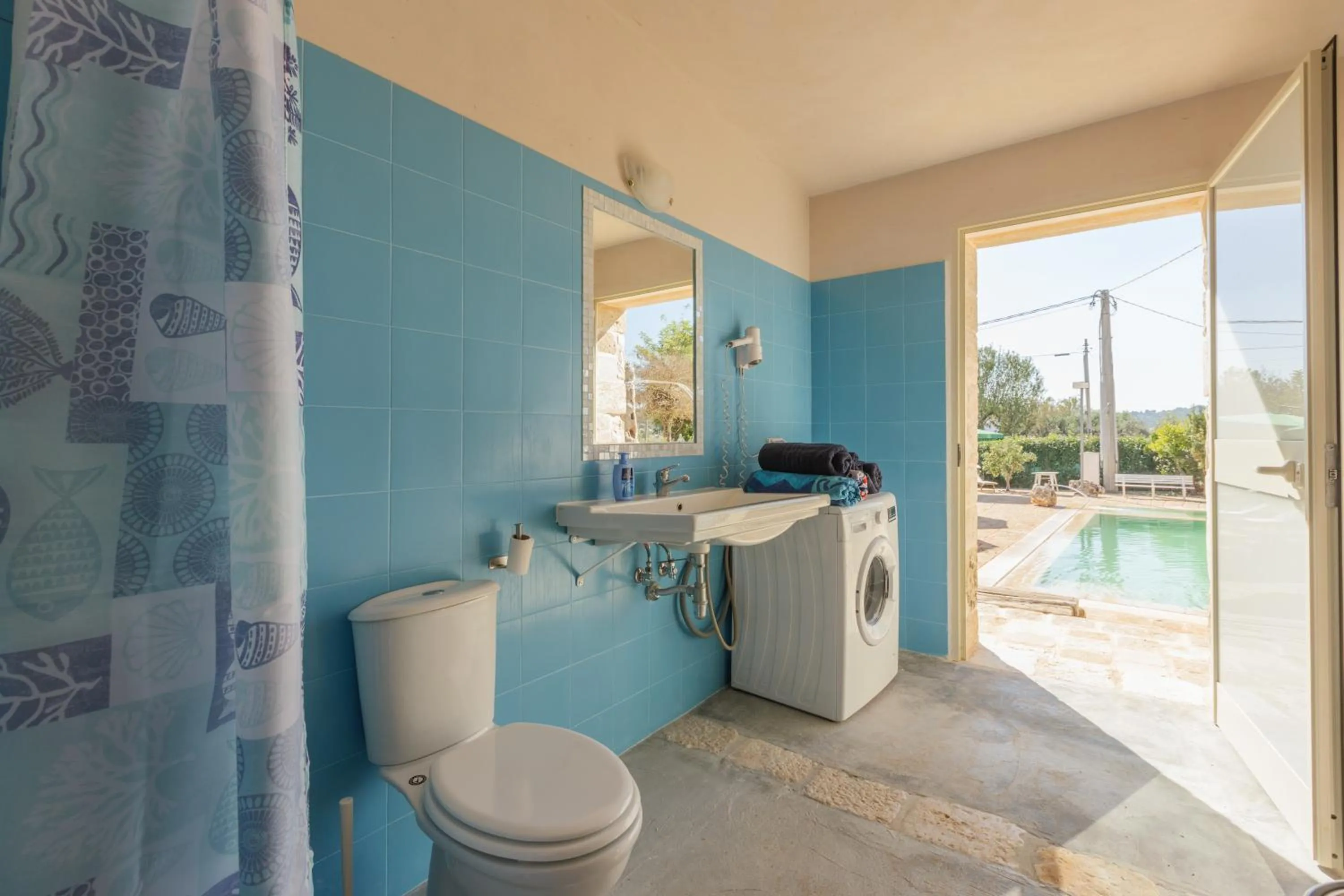 Bathroom in Casolare Lodedo