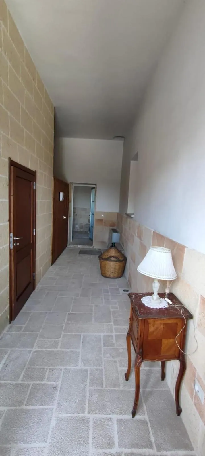 Seating area in Casolare Lodedo