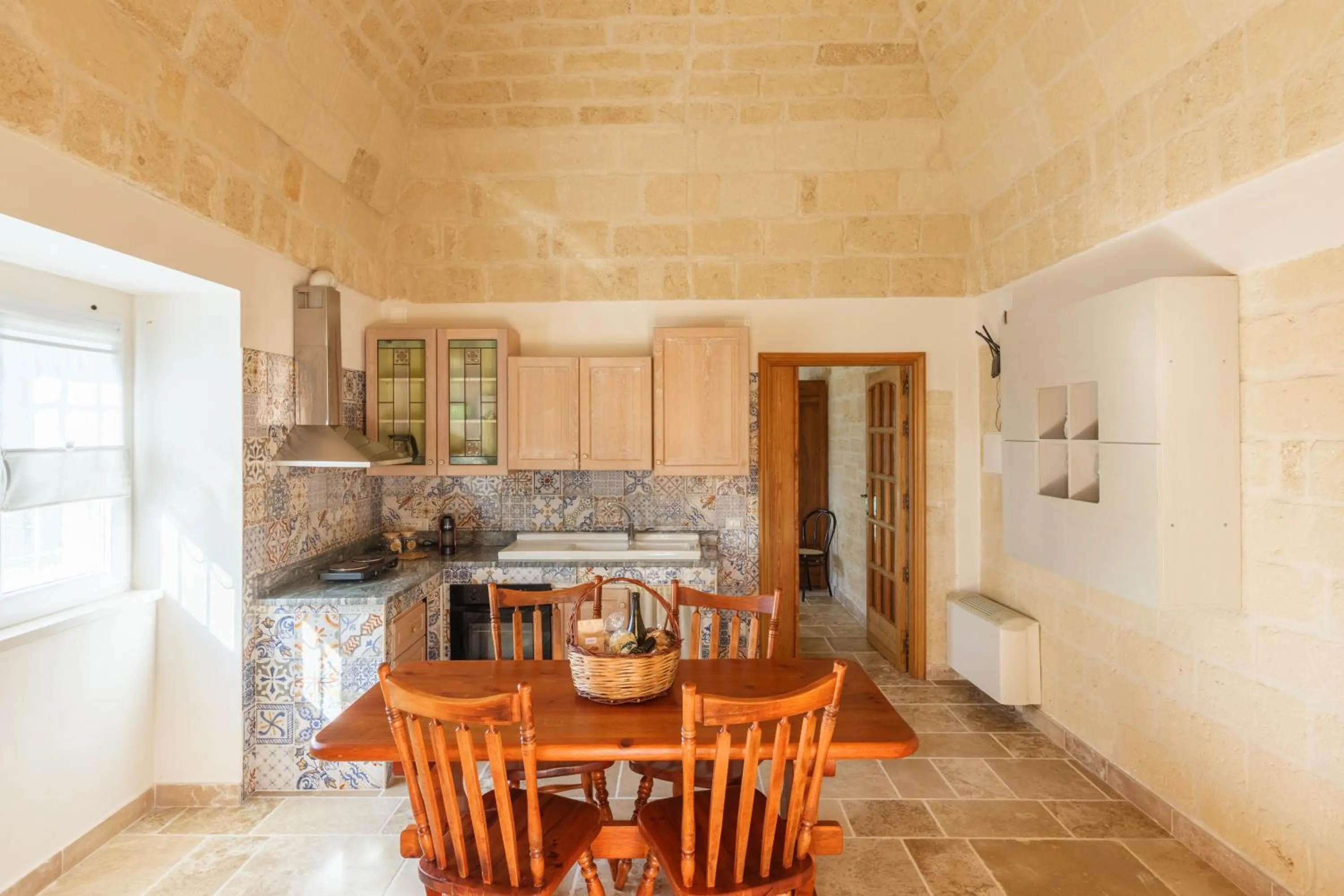 Kitchen or kitchenette in Casolare Lodedo