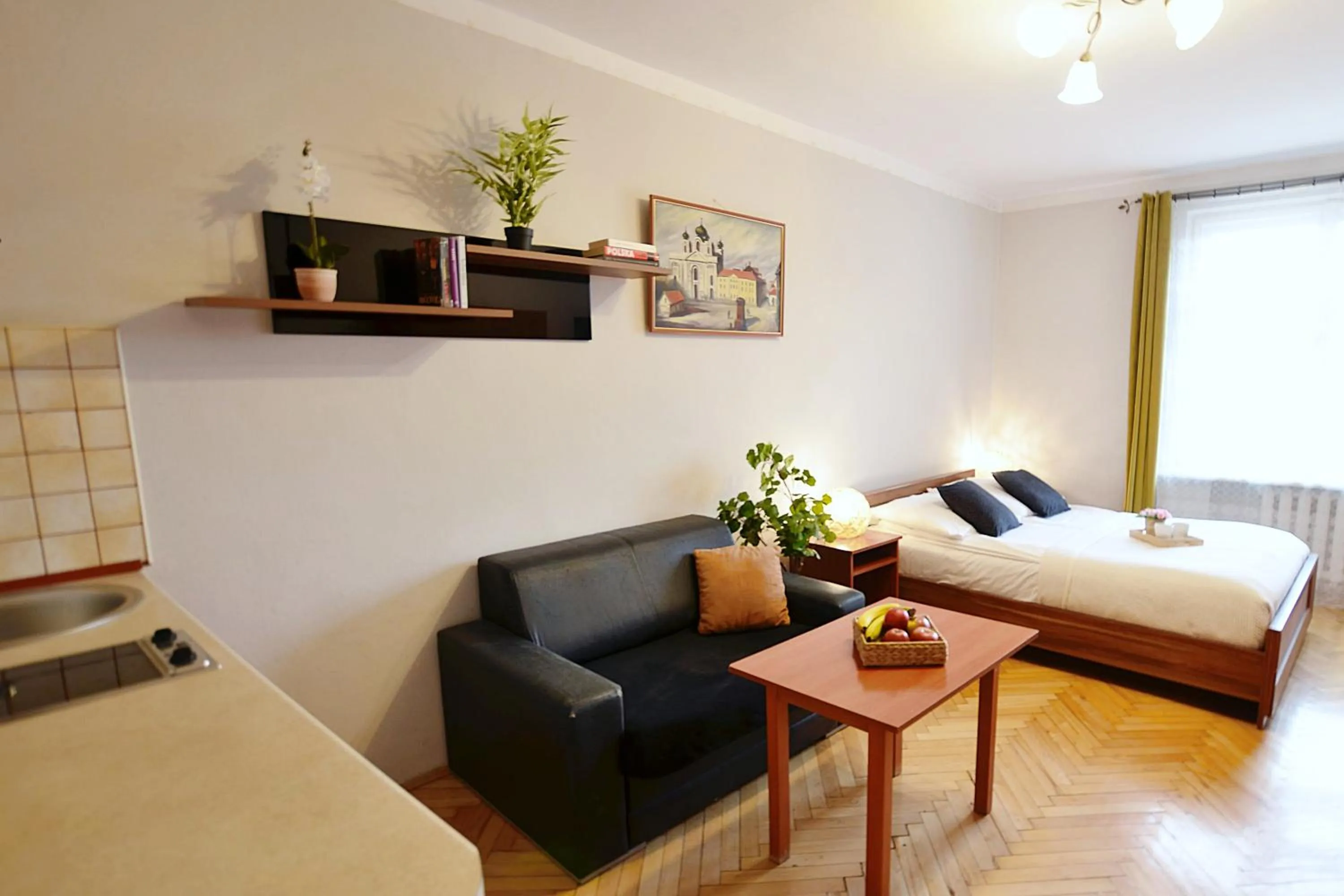 Bed in P&J Apartments Floriańska