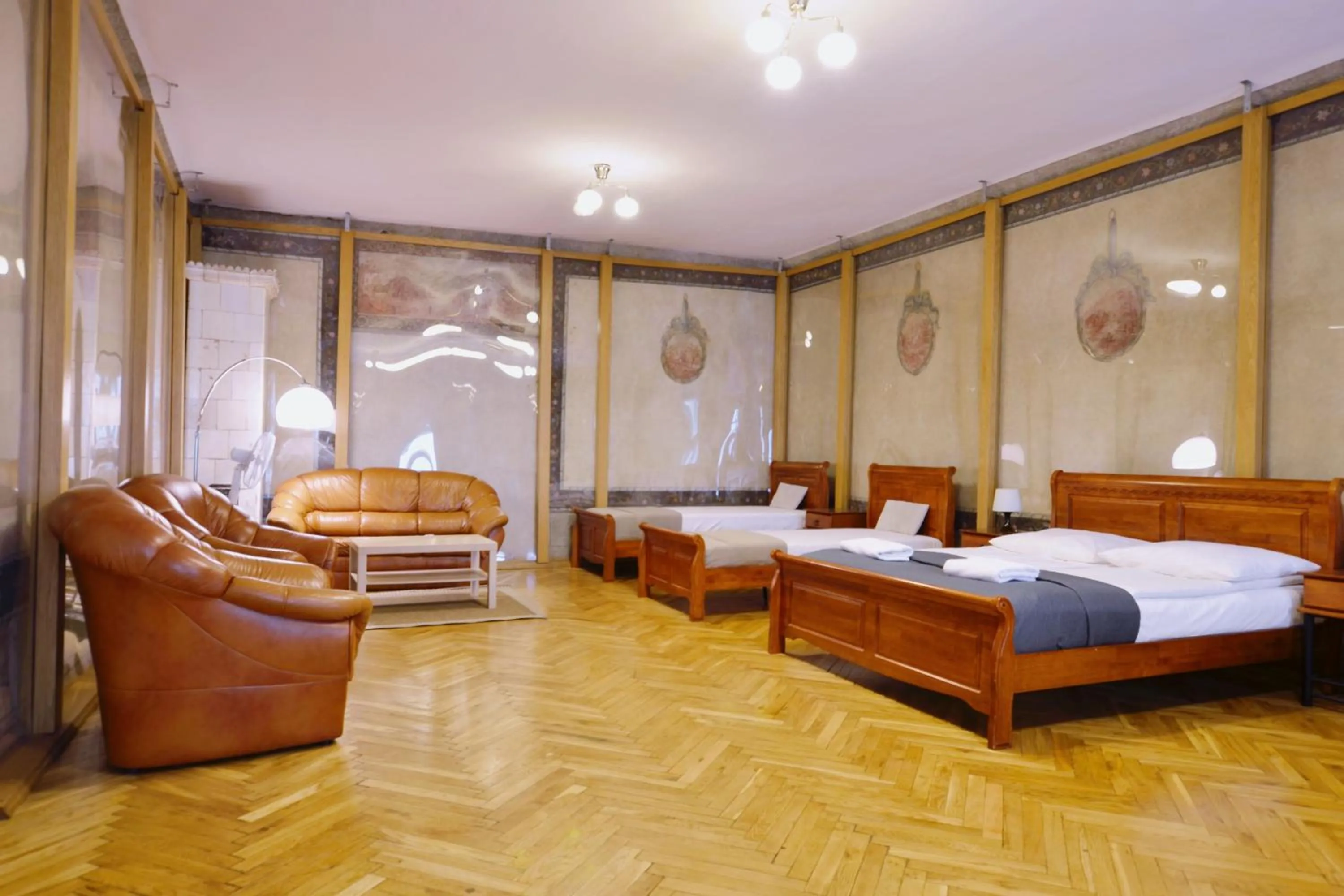 Bed in P&J Apartments Floriańska