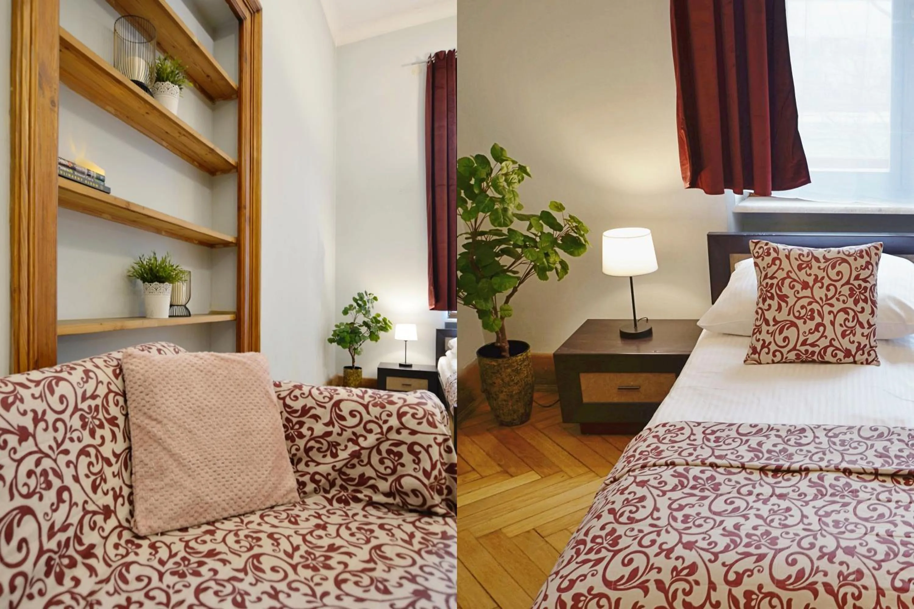 Bed in P&J Apartments Floriańska