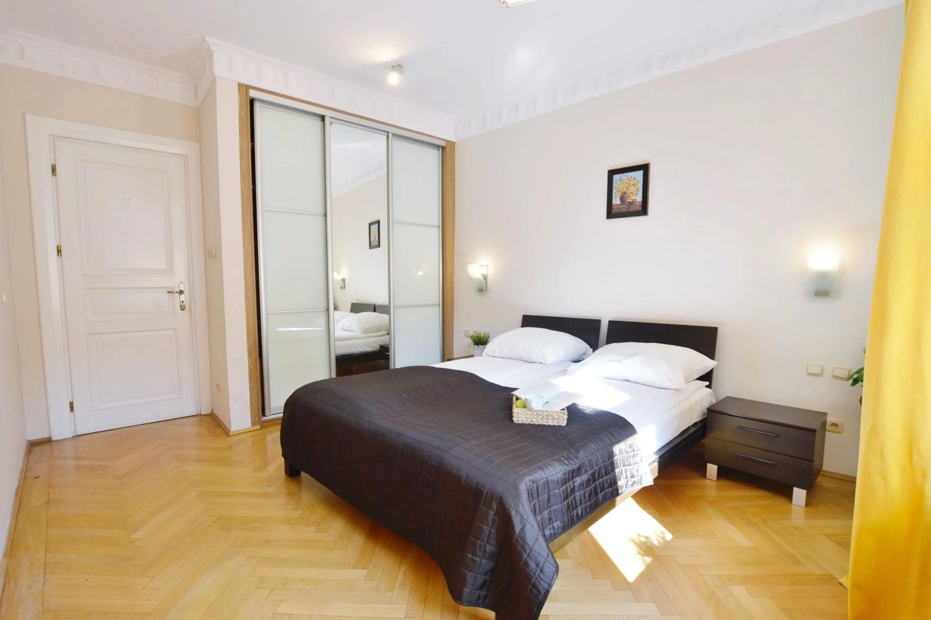 Bed in P&J Apartments Floriańska