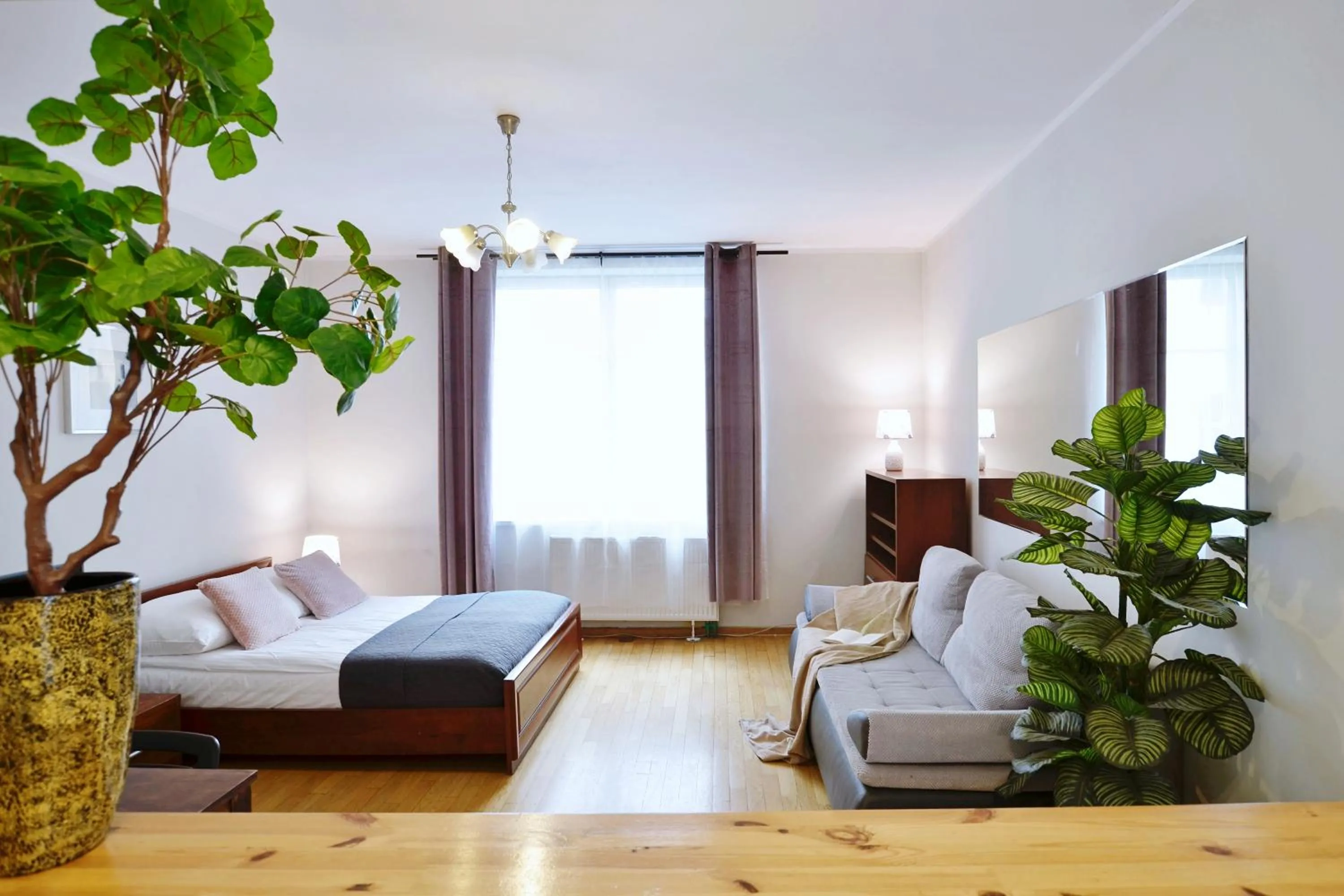 Bed in P&J Apartments Floriańska