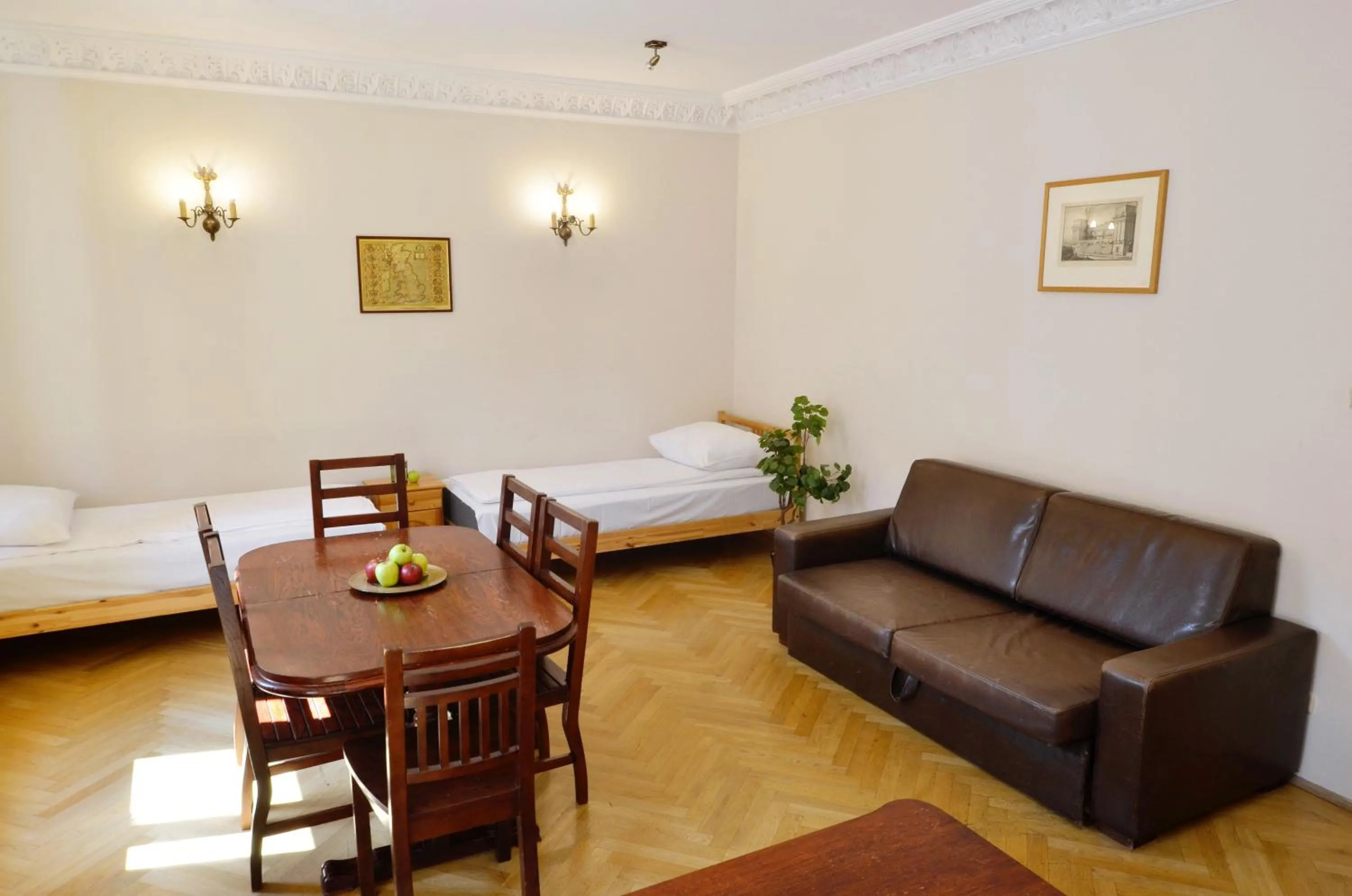 Bed in P&J Apartments Floriańska