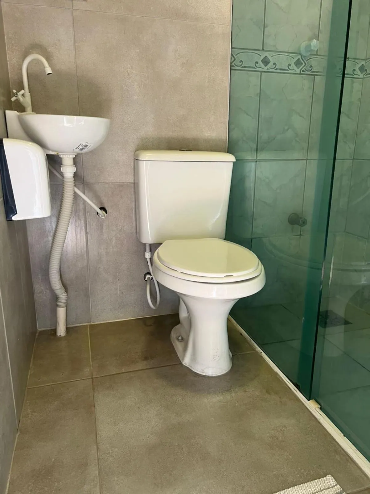 Bathroom in Pousada Casa Rosada Ilhabela