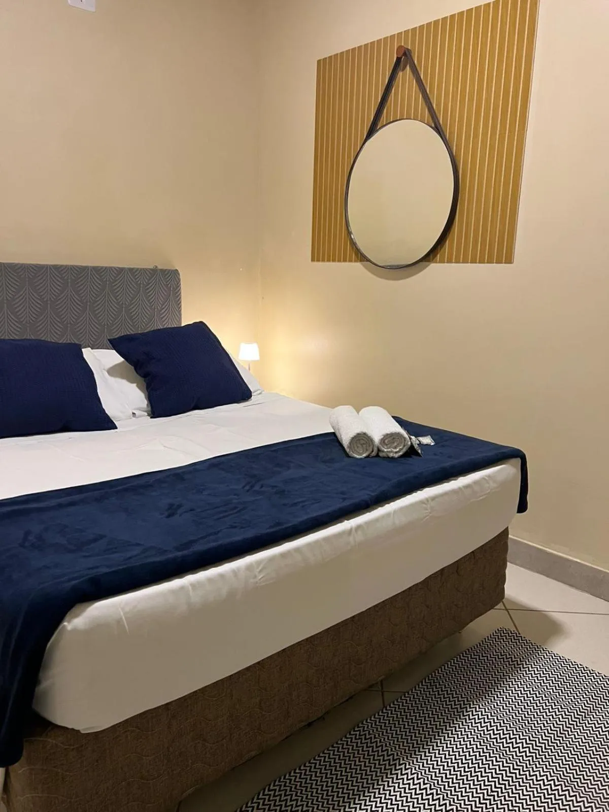 Bed in Pousada Casa Rosada Ilhabela