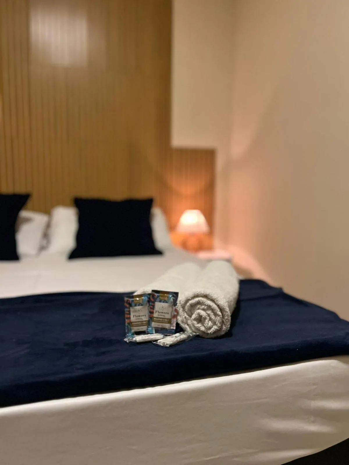 Bed in Pousada Casa Rosada Ilhabela