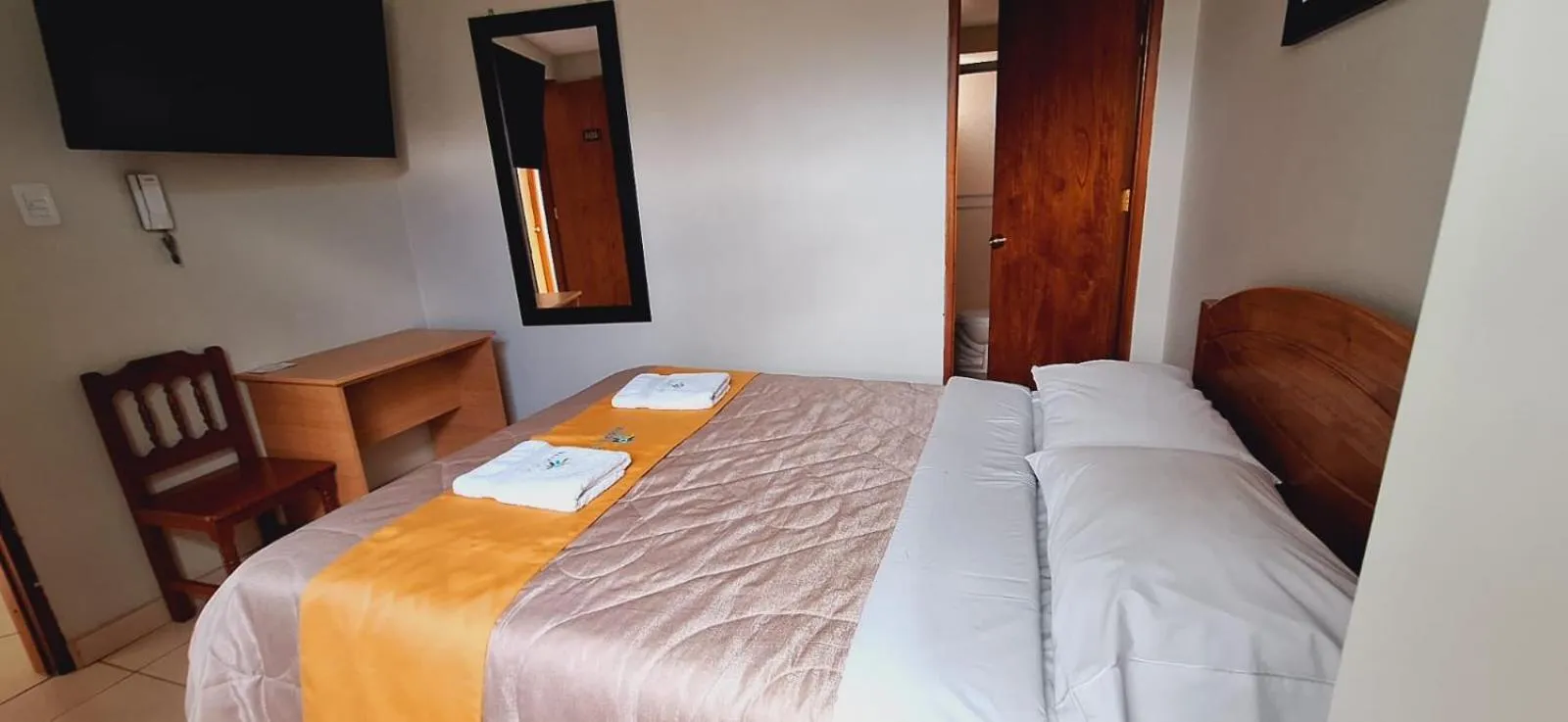 Bed in Illari Wari II-Hotel Sauna