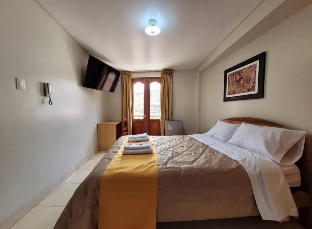 Bed in Illari Wari II-Hotel Sauna