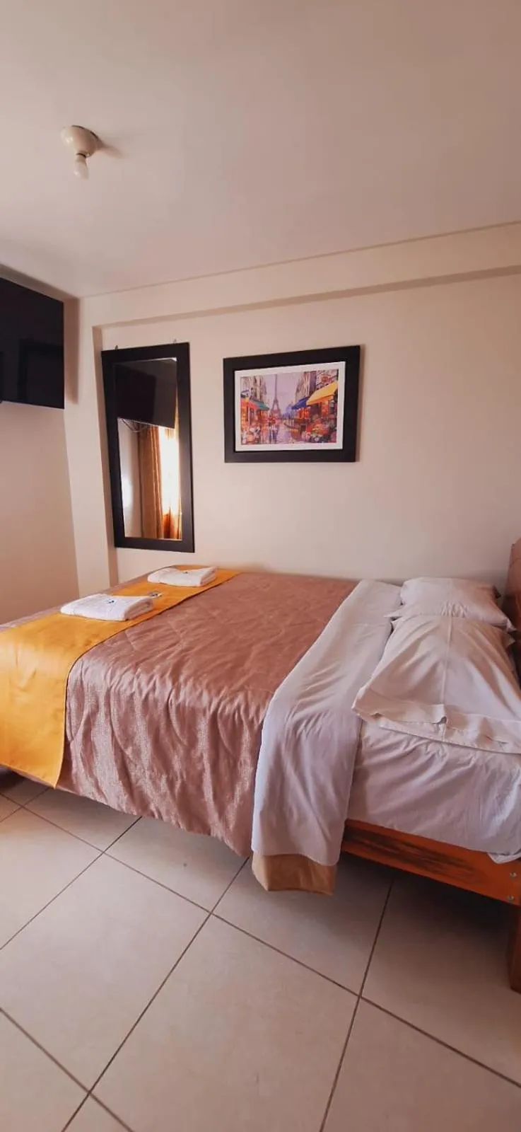 Bed in Illari Wari II-Hotel Sauna