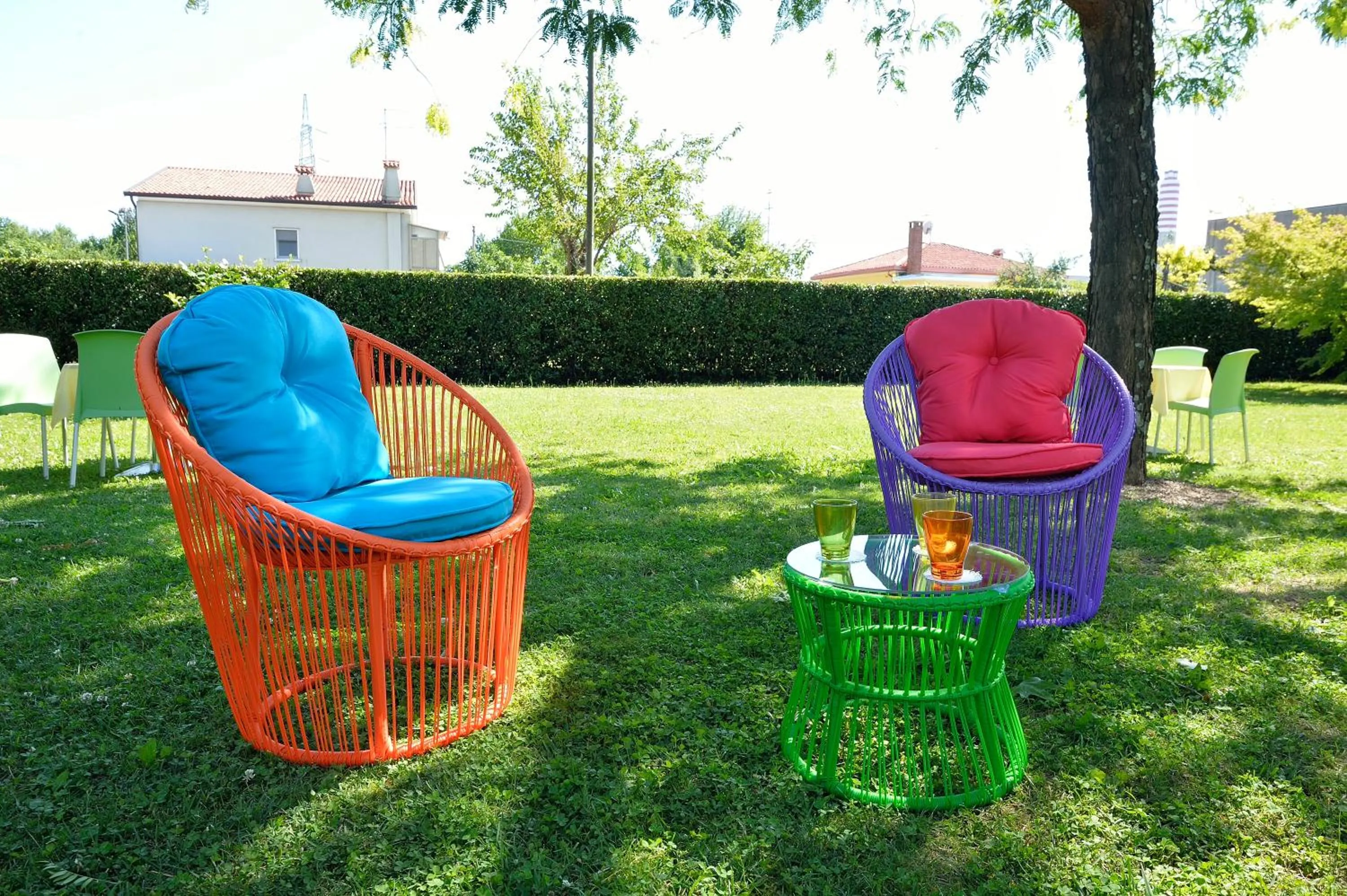 Garden in Hotel Italia