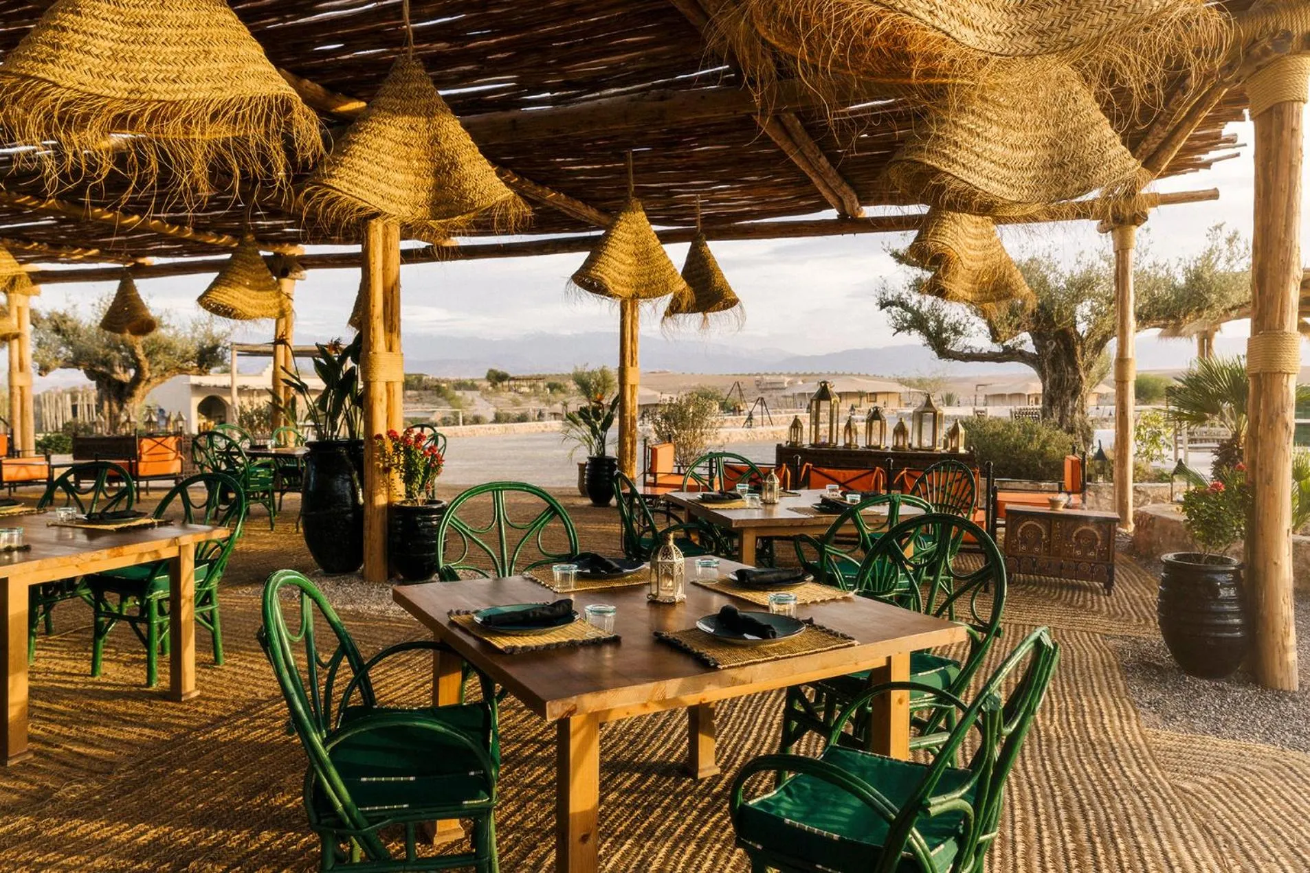 Restaurant/places to eat in Caravan Agafay by Our Habitas