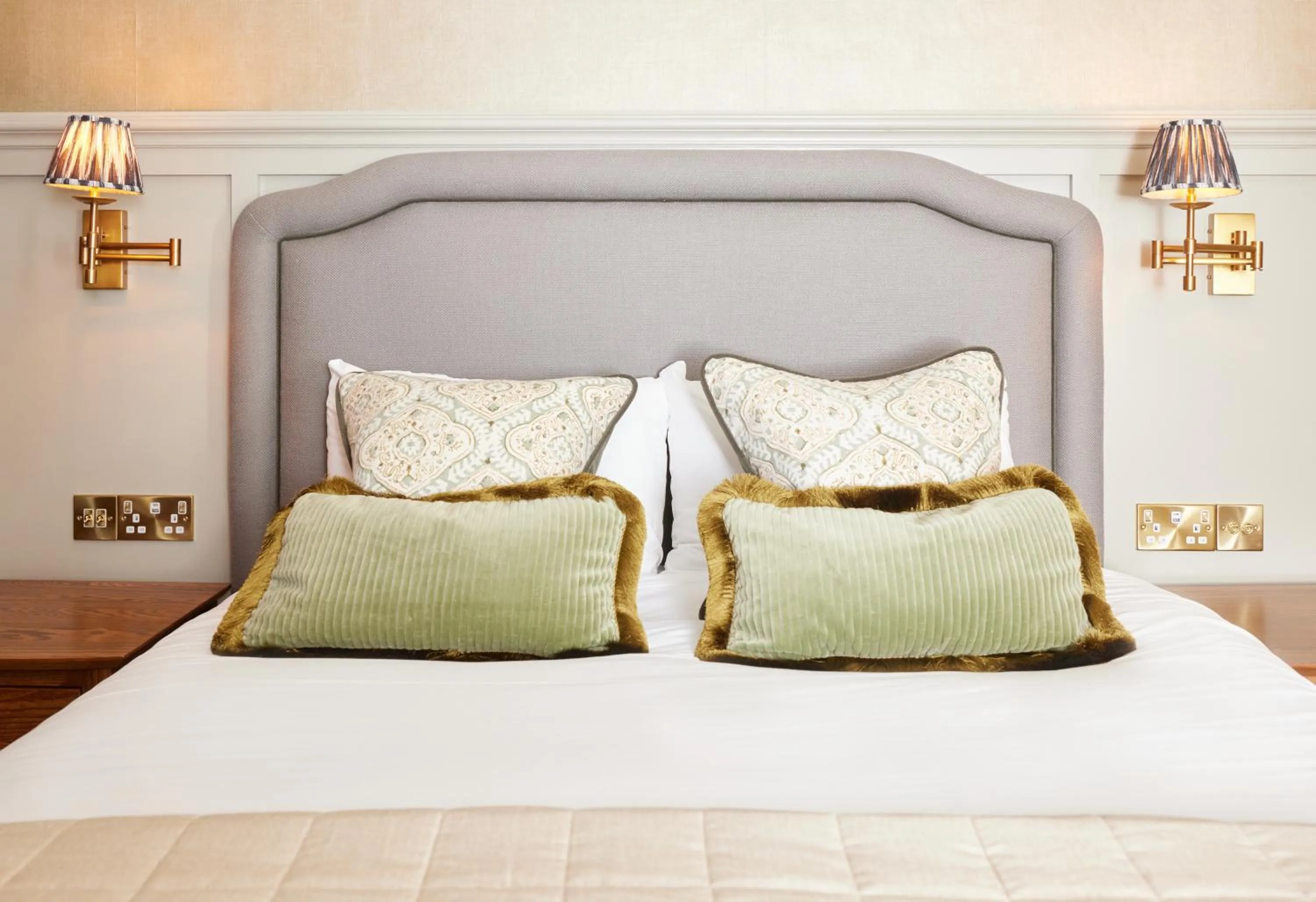 Bed in Dog and Partridge by Greene King Inns