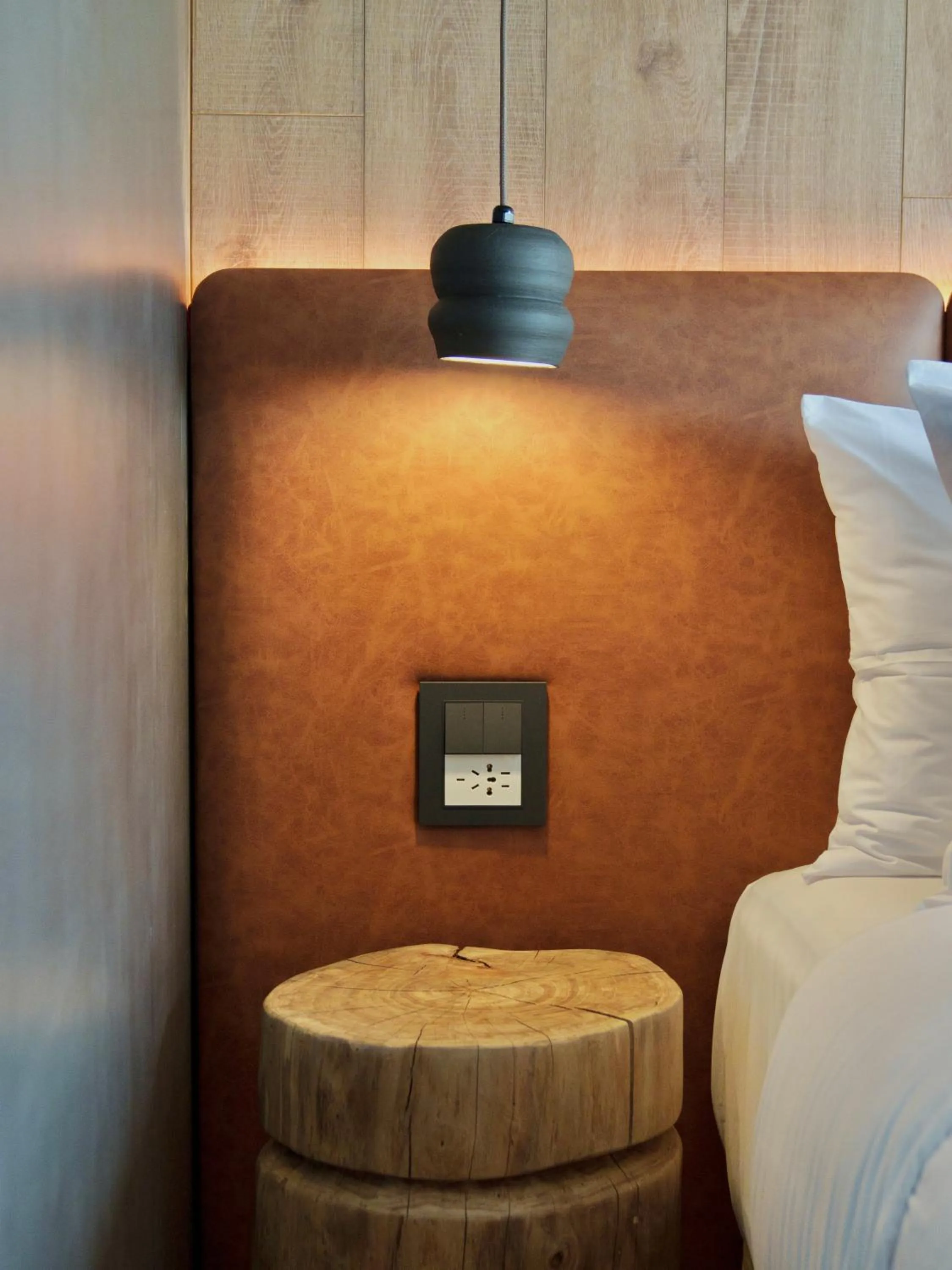 Bed in Montano Boutique Suites