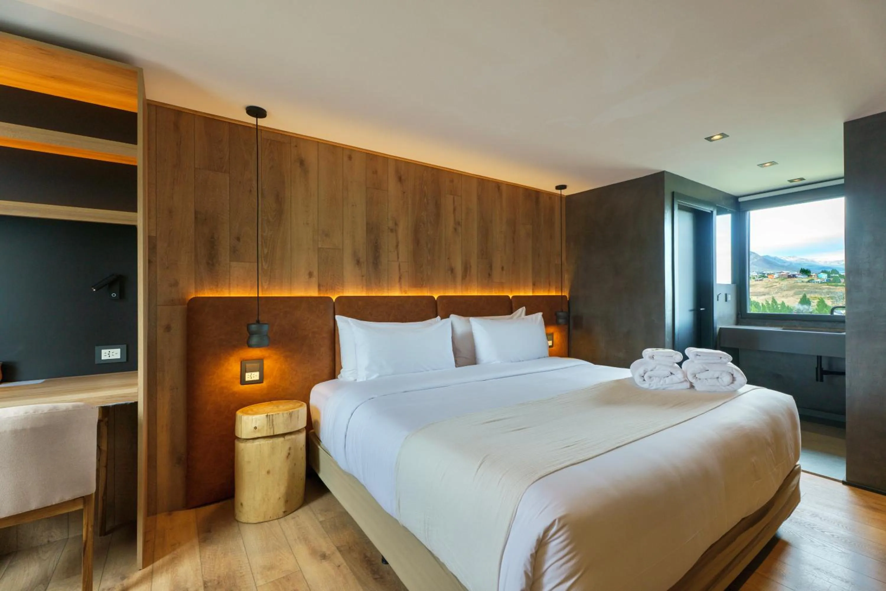 Bed in Montano Boutique Suites