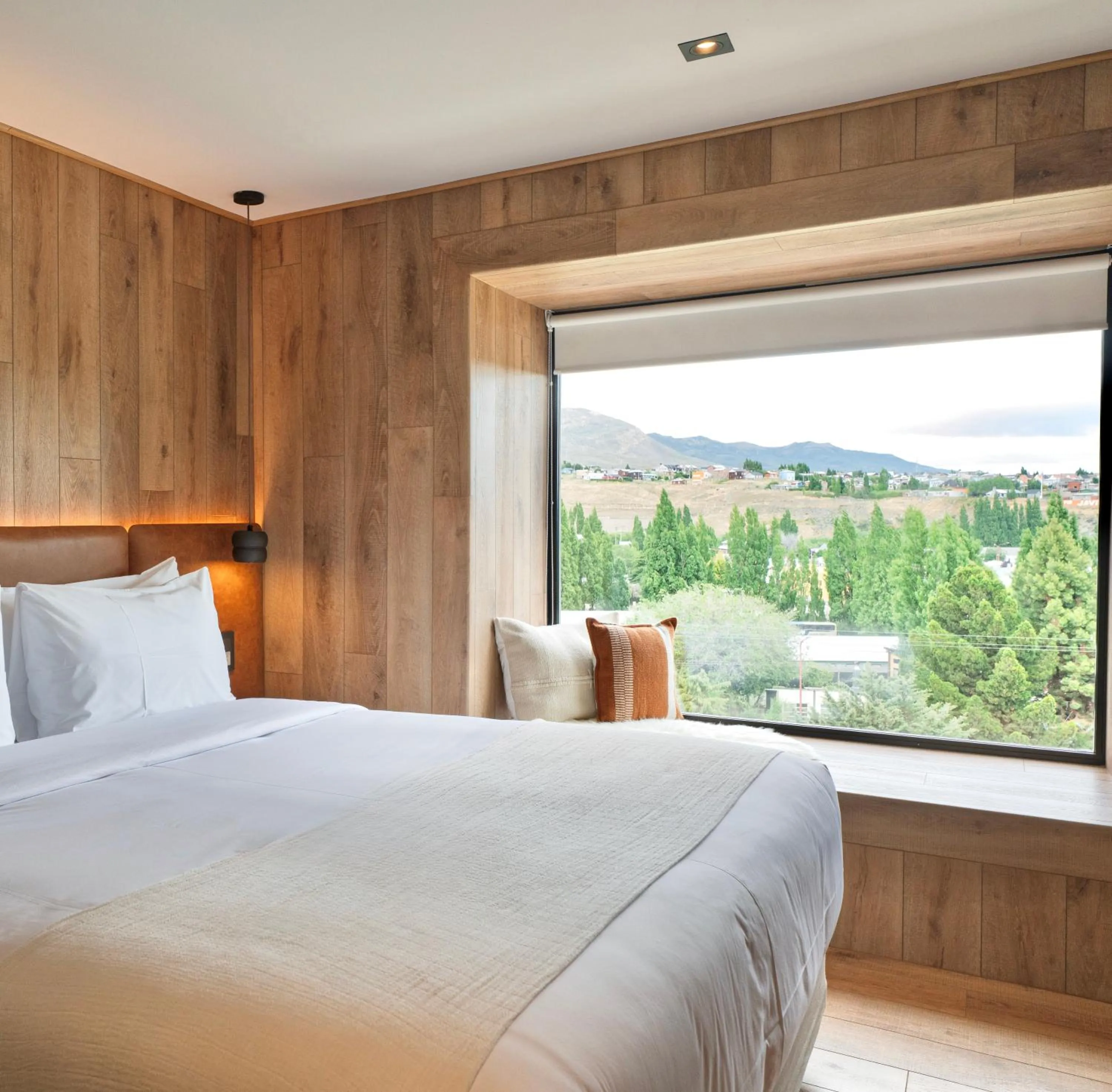 Bed in Montano Boutique Suites