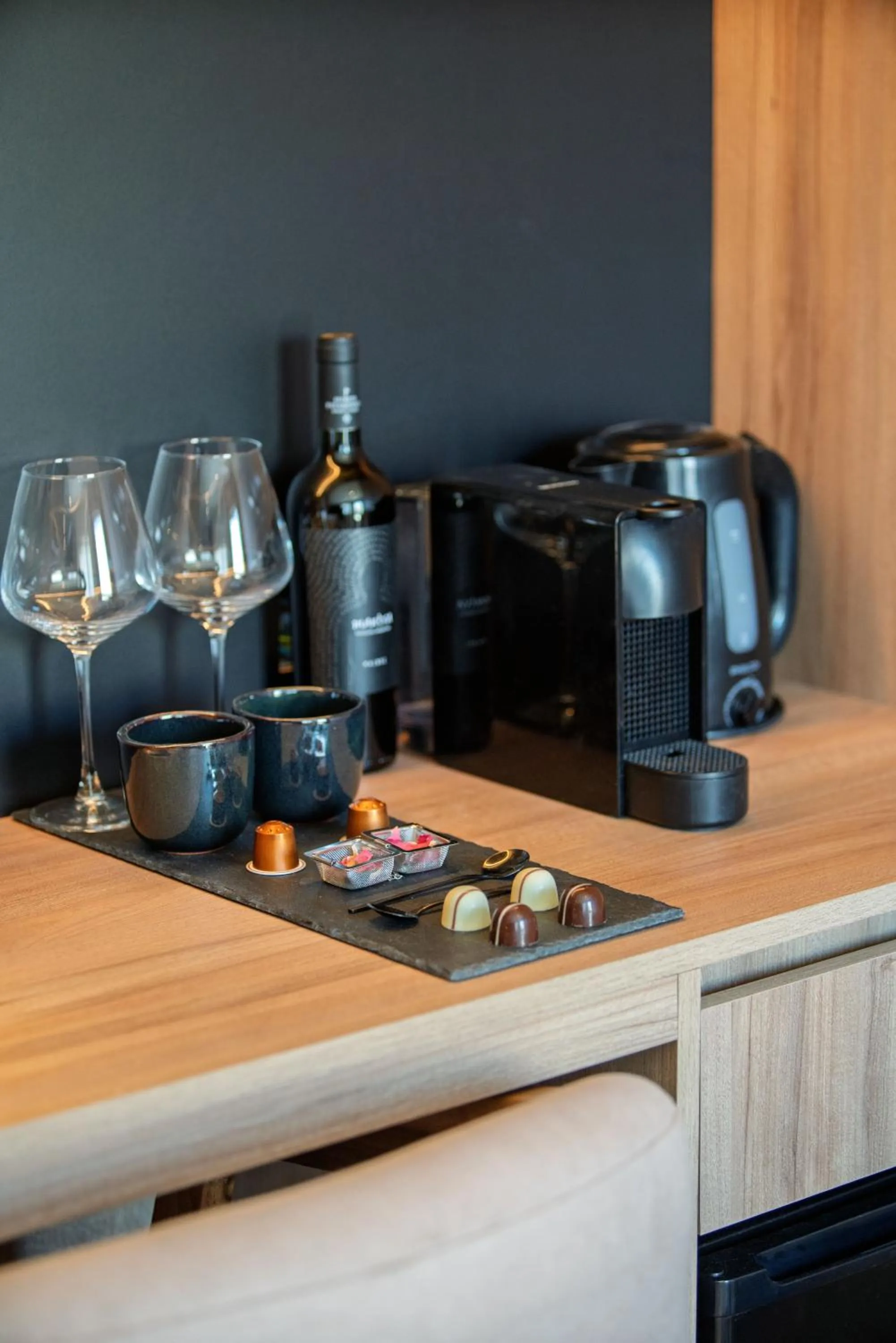 Coffee/tea facilities in Montano Boutique Suites